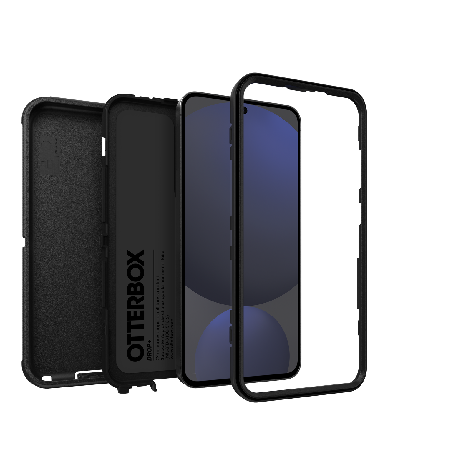 Cover Defender Samsung Galaxy S24 FE nero