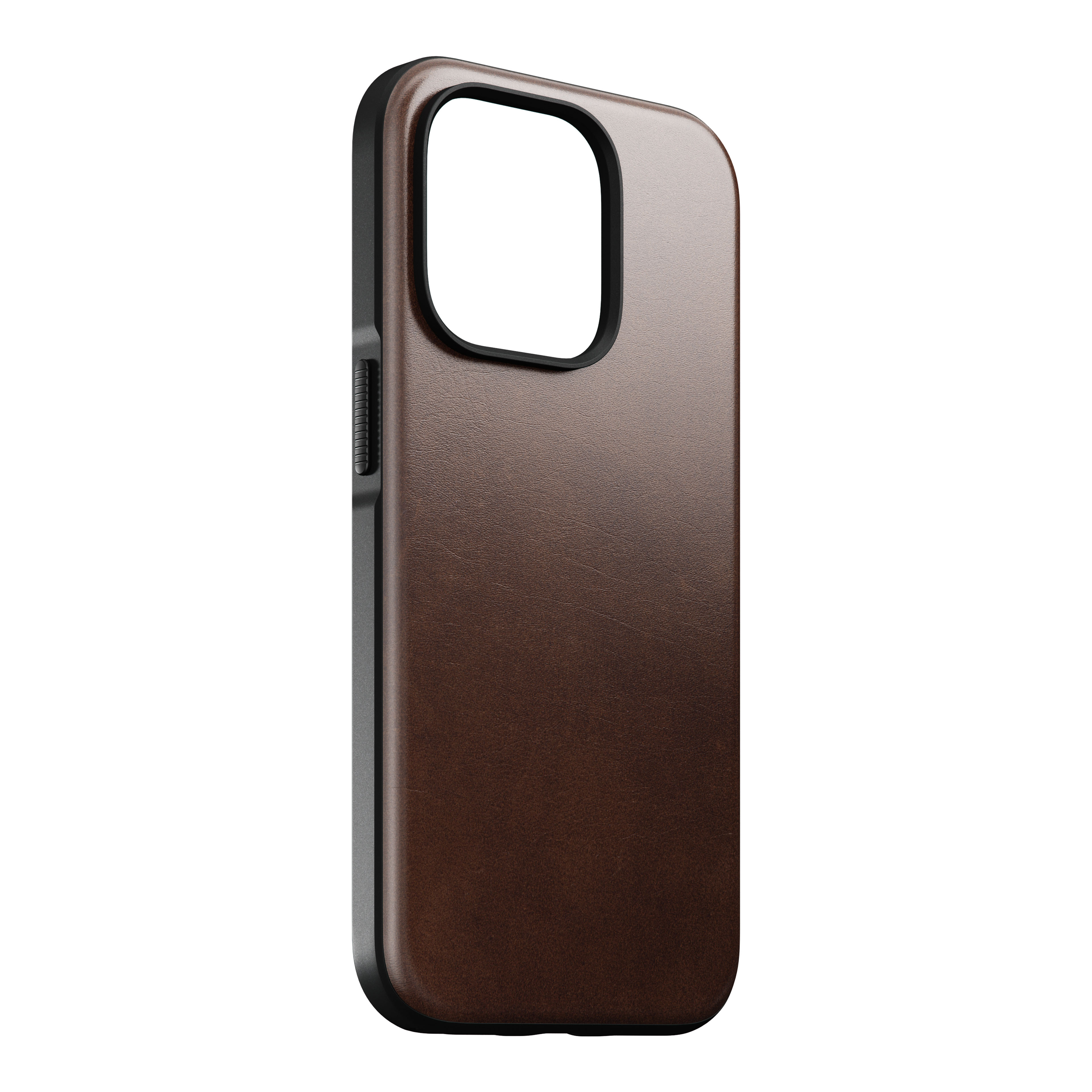 Cover Modern Leather iPhone 14 Pro Brown