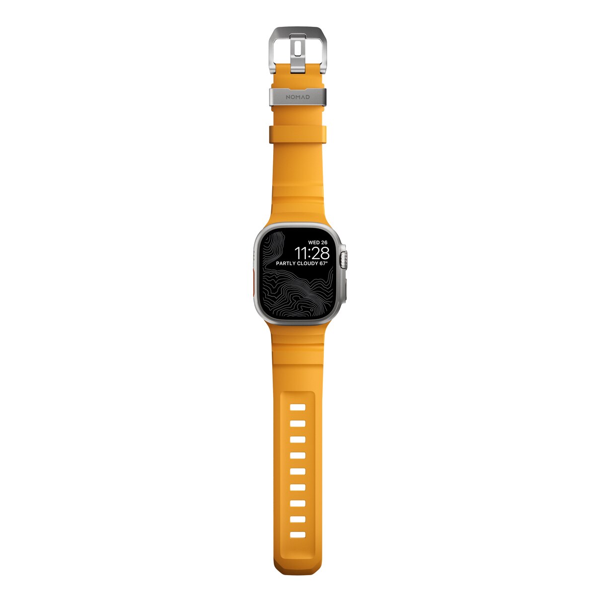 Rocky Point Band Apple Watch Series 4-6 44mm Sol (Natural Hardware)