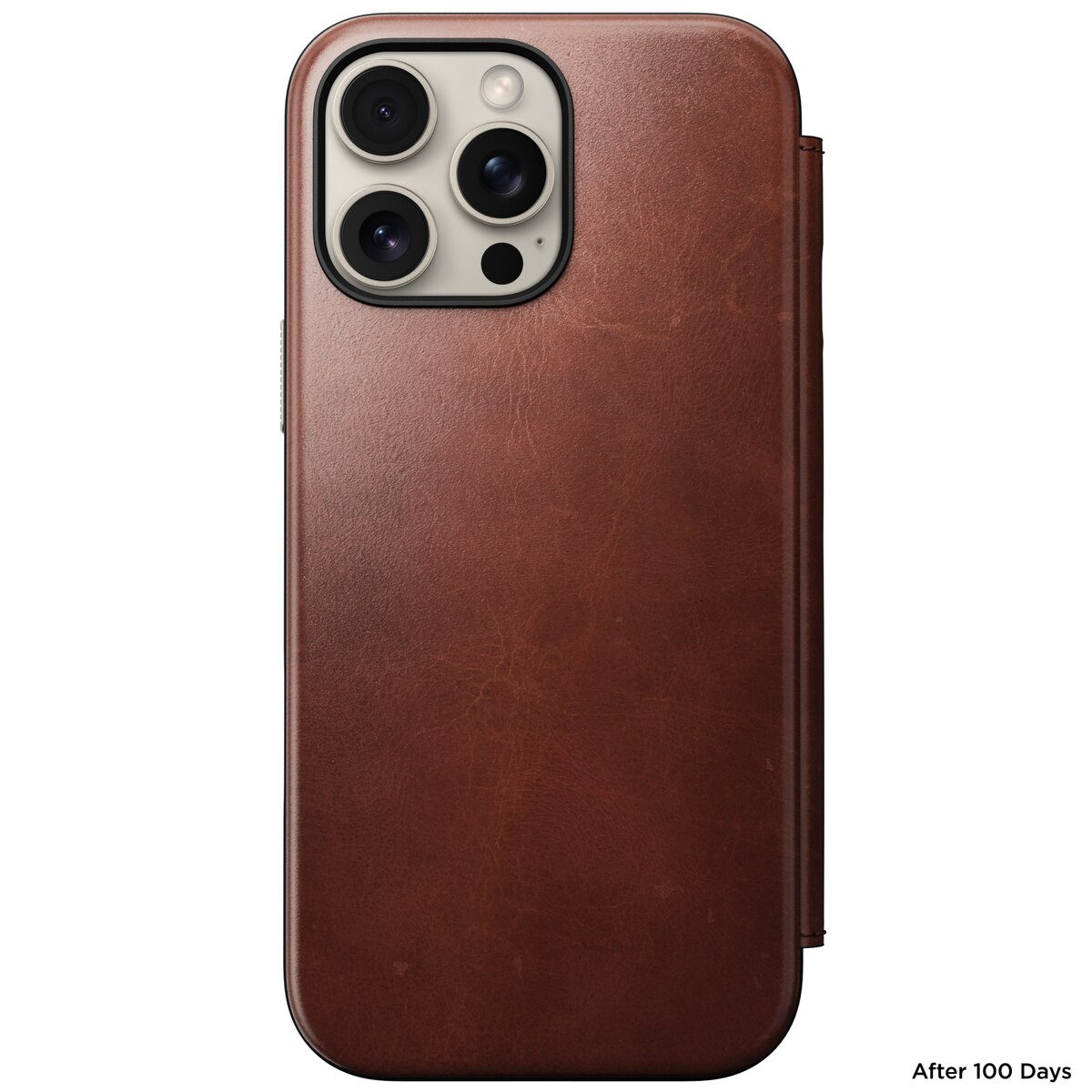 Modern Horween Leather Folio MagSafe iPhone 16 Pro Max Olde Dublin