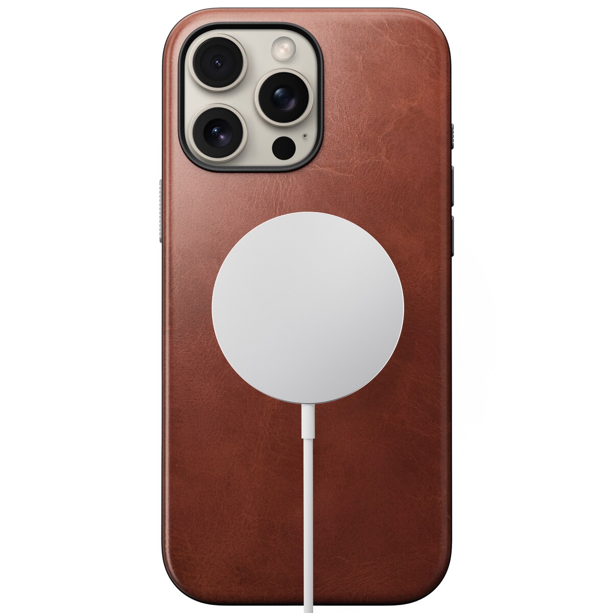 Cover Modern Case Horween Leather MagSafe iPhone 16 Pro Max Olde Dublin