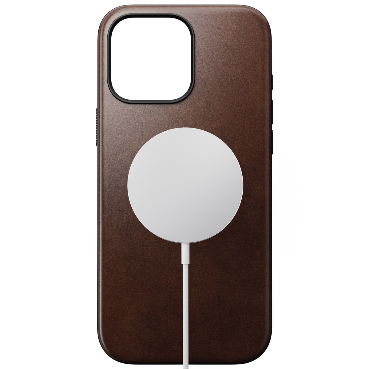 Cover Modern Case Horween Leather MagSafe iPhone 16 Pro Max Rustic Brown