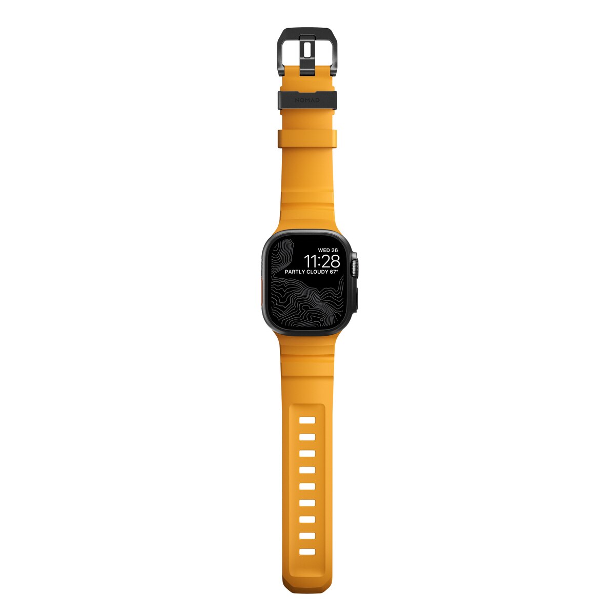 Rocky Point Band Apple Watch Series 1-3 42mm Sol (Black Hardware)