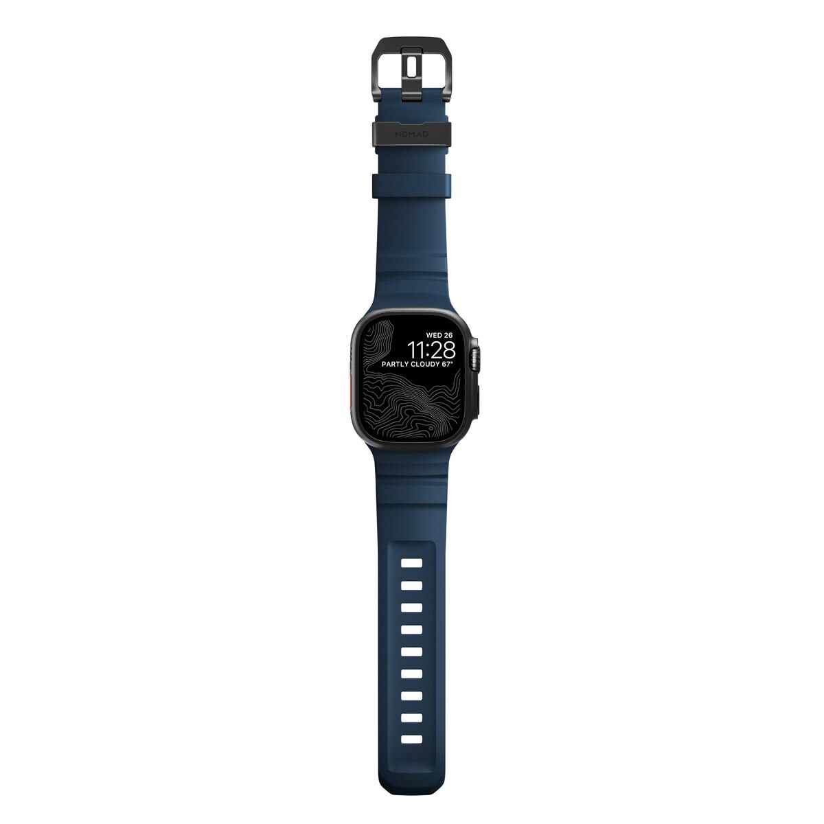 Rocky Point Band Apple Watch Ultra 49mm 2nd Gen Atlantic (Black Hardware)