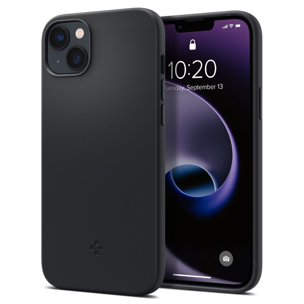 Cover Silicone Fit Mag iPhone 14 Black