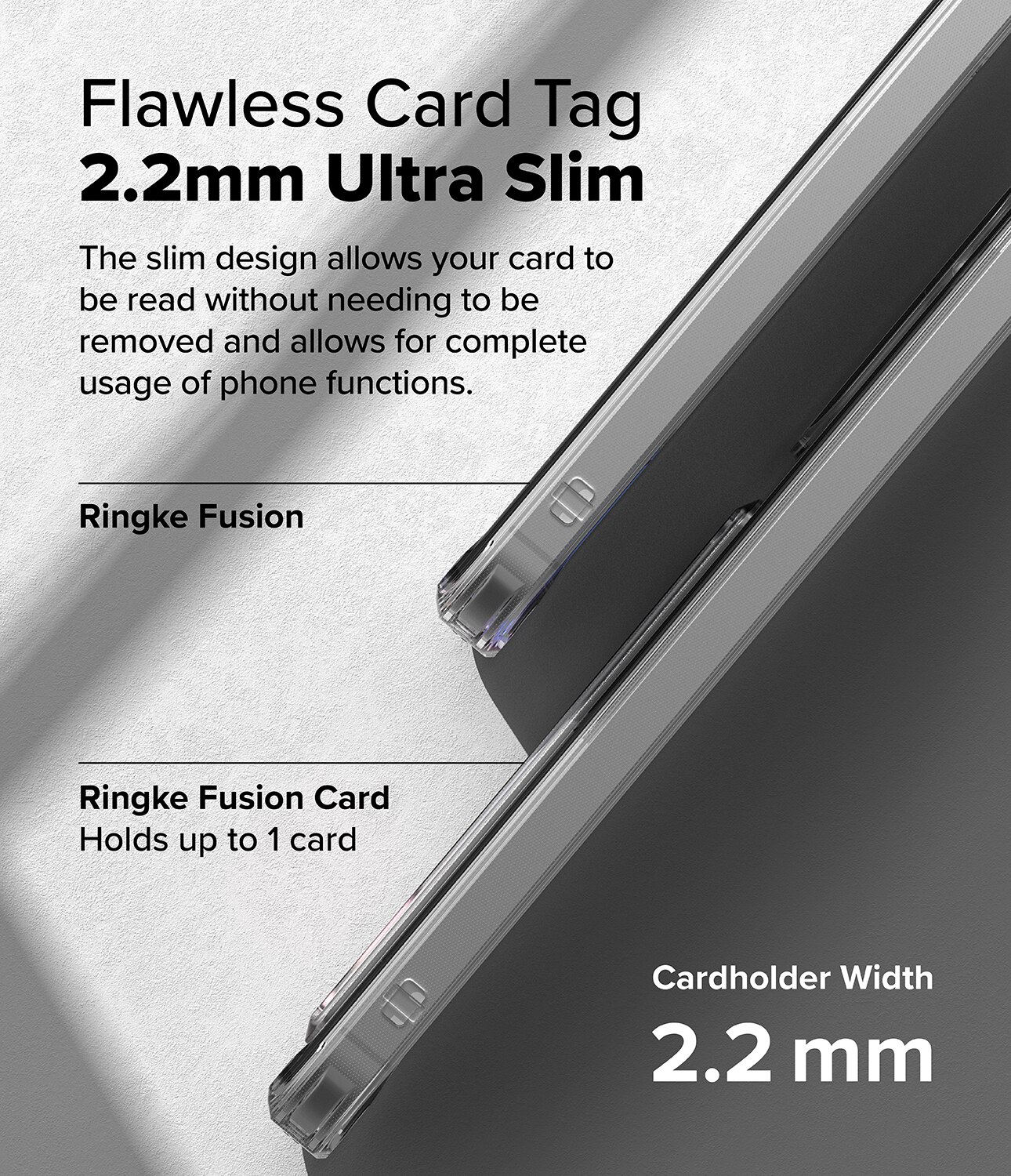 Cover Fusion Card Samsung Galaxy A36 trasparente