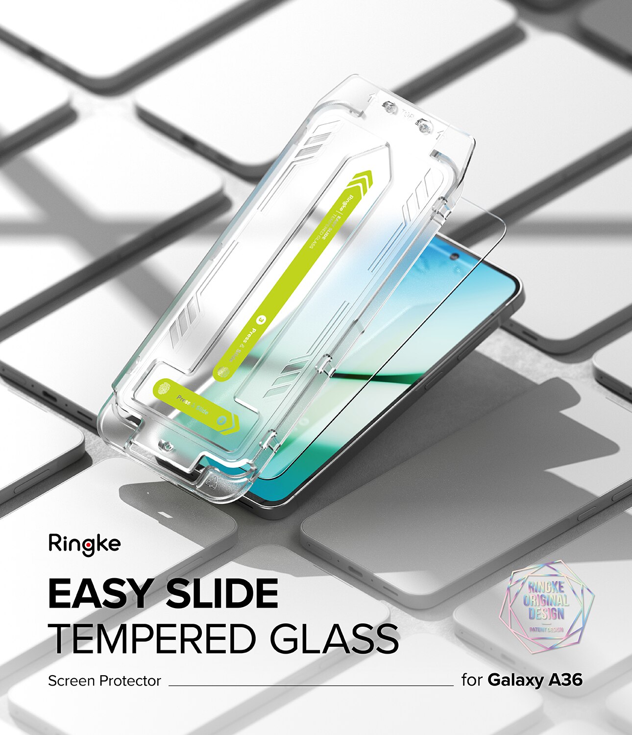 Easy Slide Glass (2 pezzi) Samsung Galaxy A36