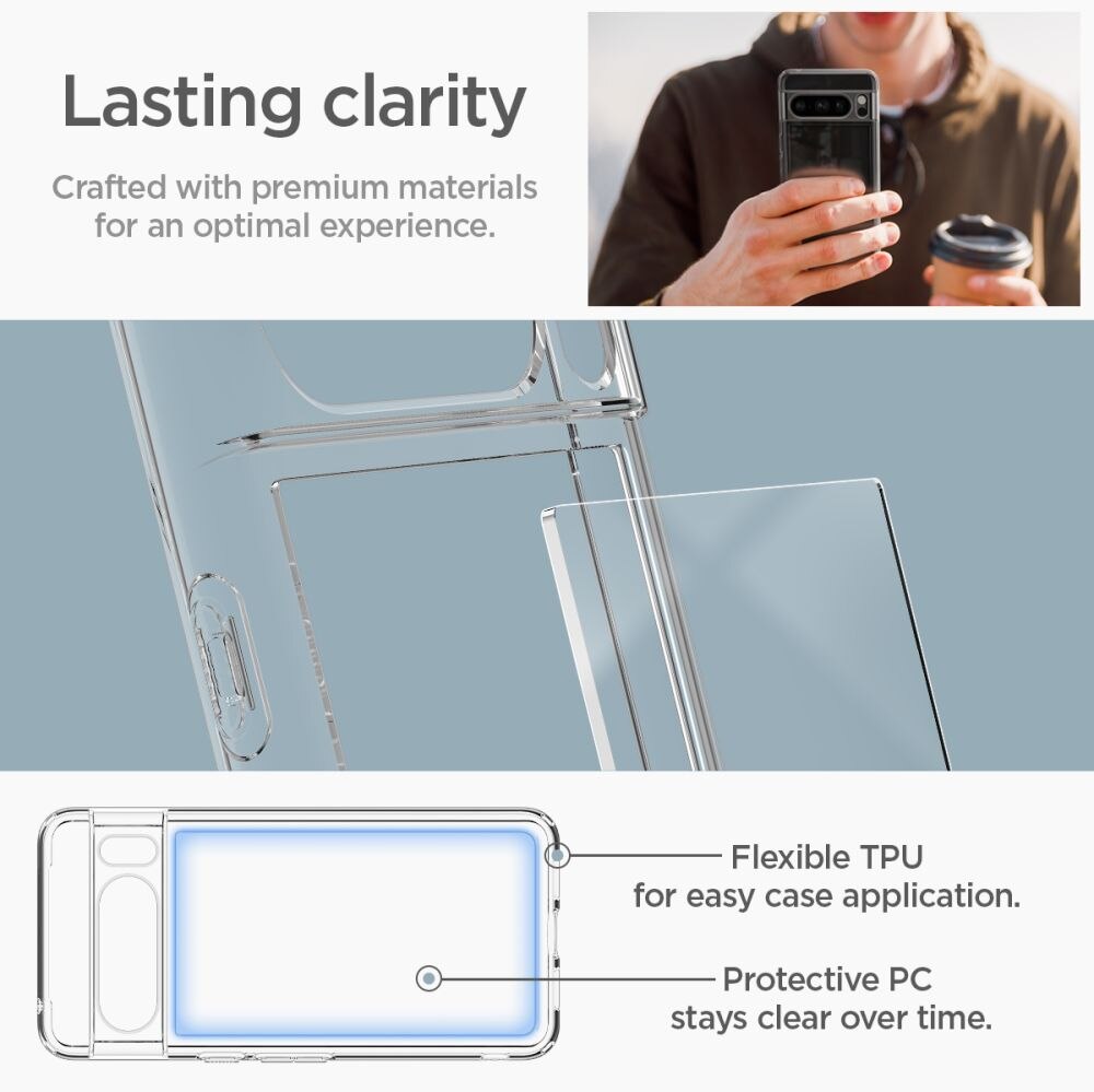 Cover Ultra Hybrid Google Pixel 8 Pro Crystal Clear