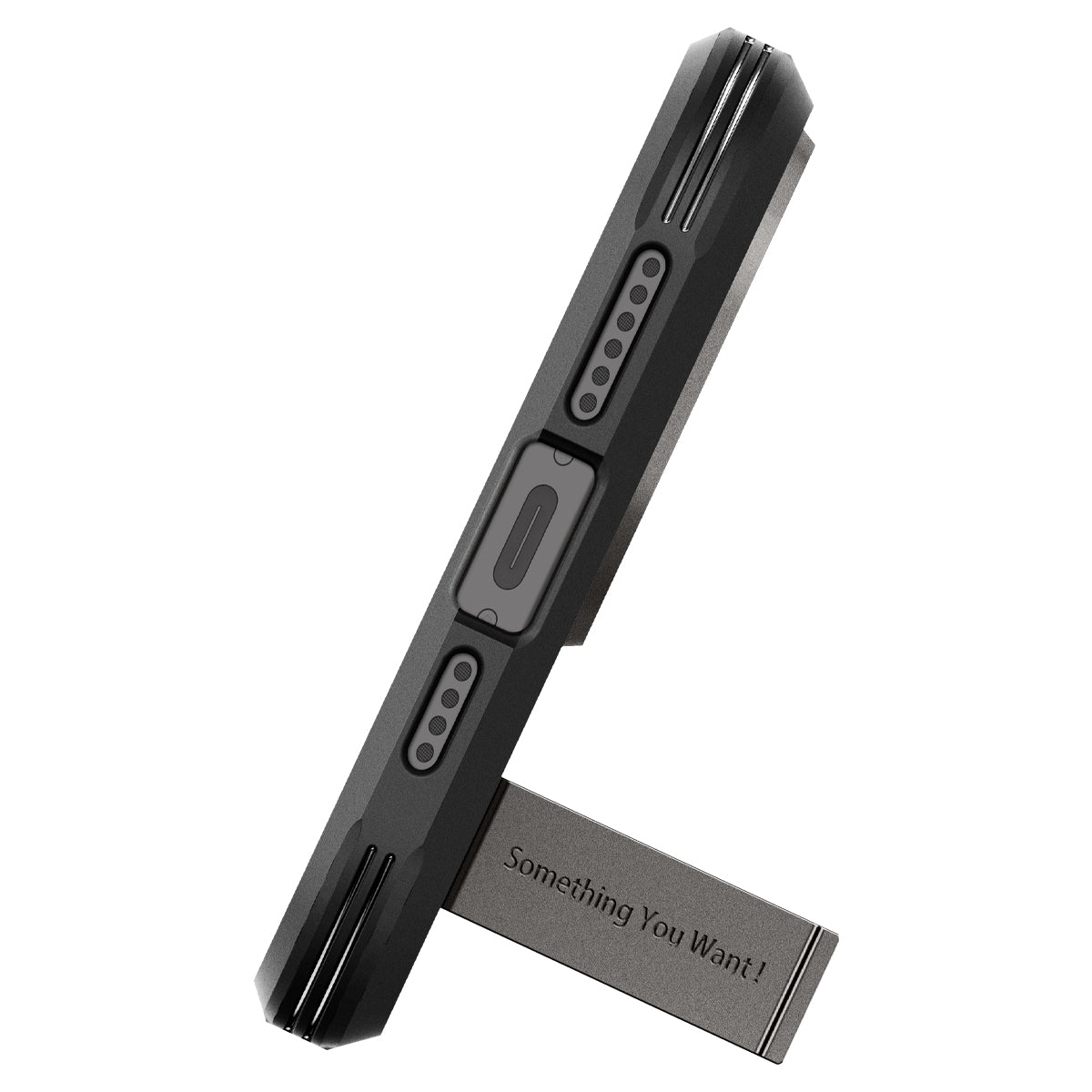 Cover Tough Armor MagSafe iPhone 15 Pro Max Black