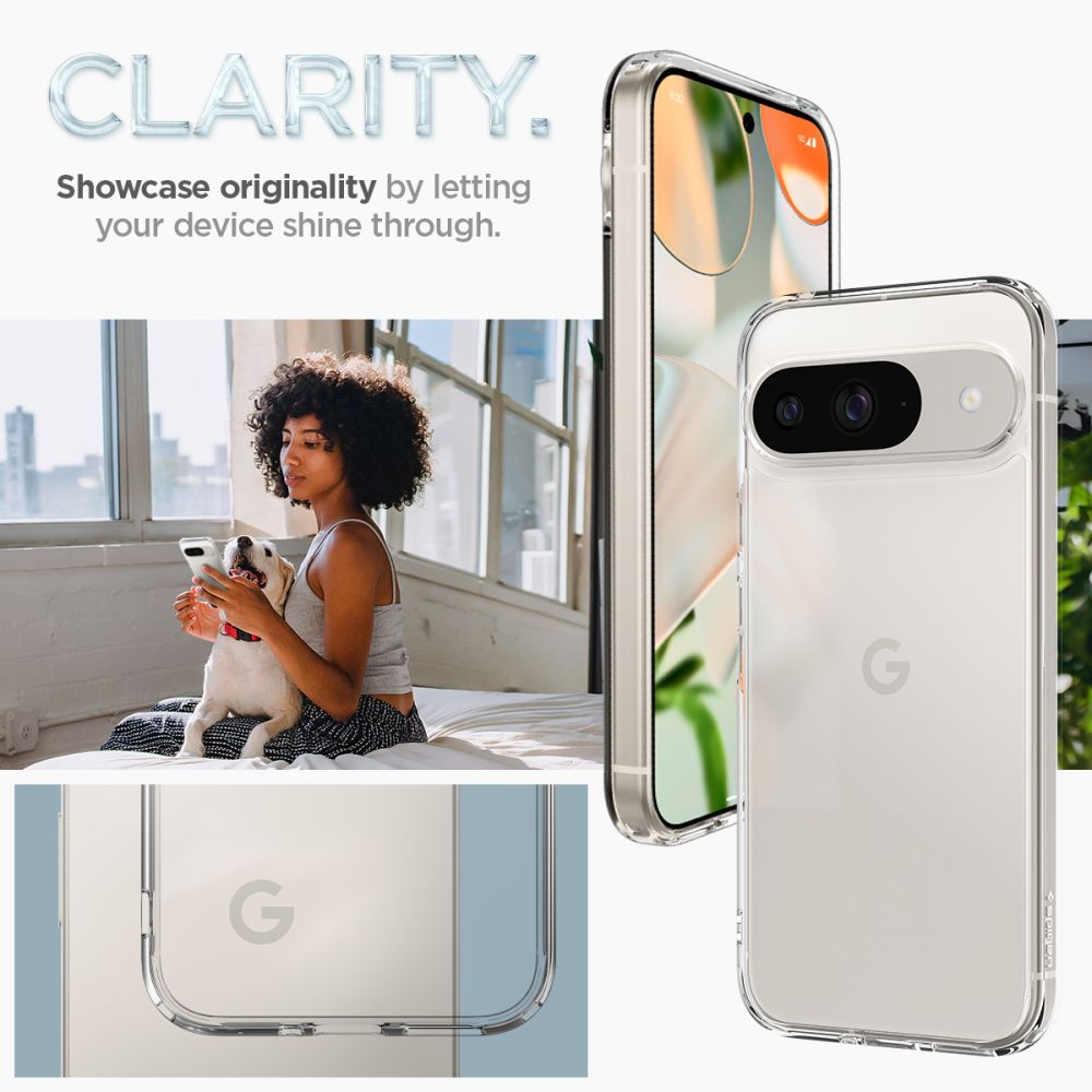 Cover Ultra Hybrid Google Pixel 9 Crystal Clear