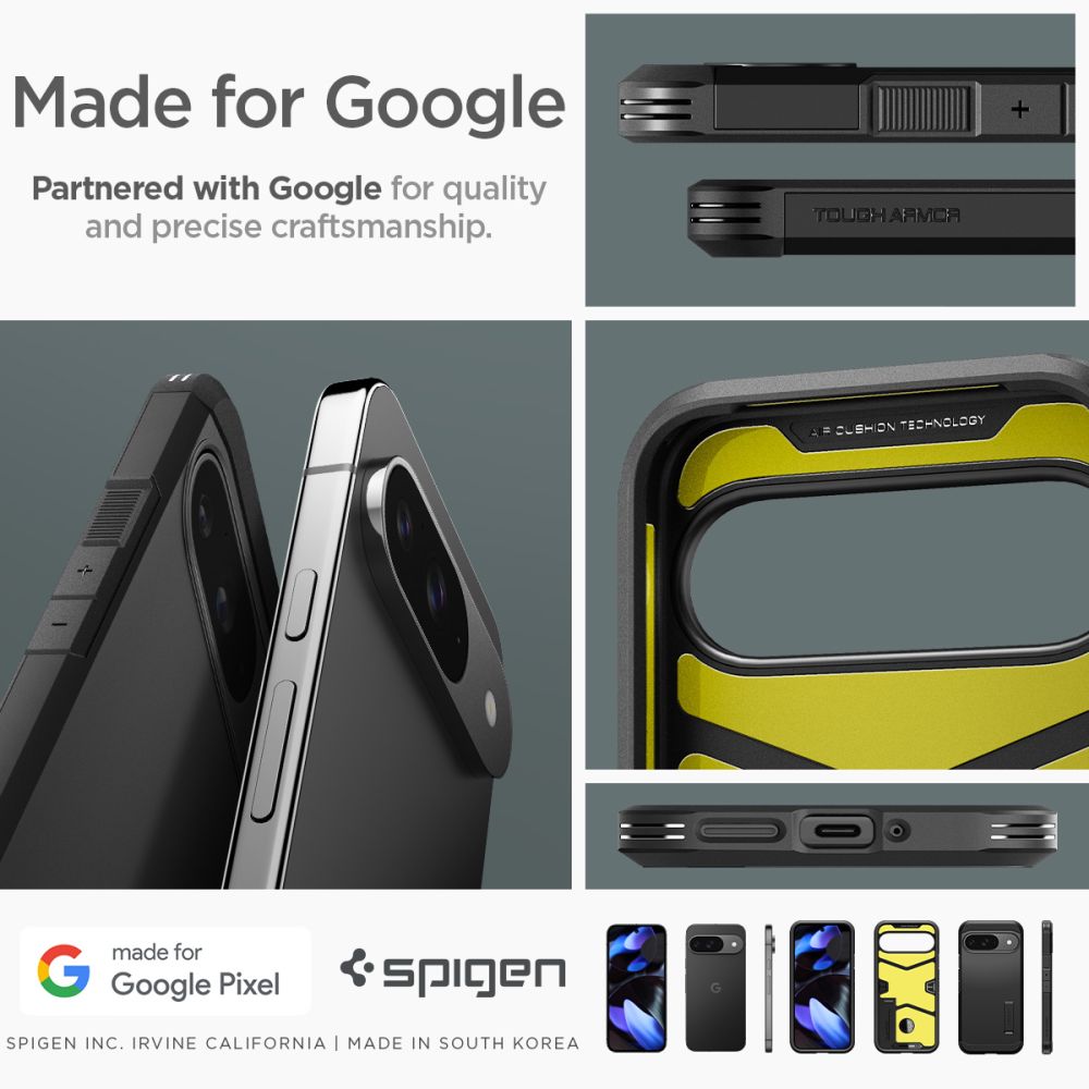 Cover Tough Armor Google Pixel 9 Pro Black