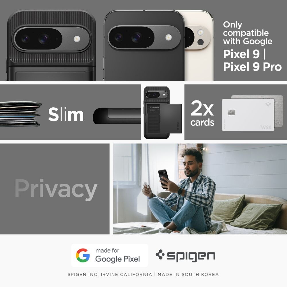 Cover Slim Armor CS Google Pixel 9 Pro Black