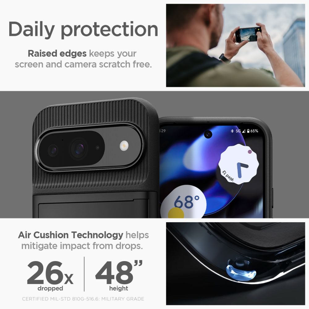 Cover Slim Armor CS Google Pixel 9 Pro Black