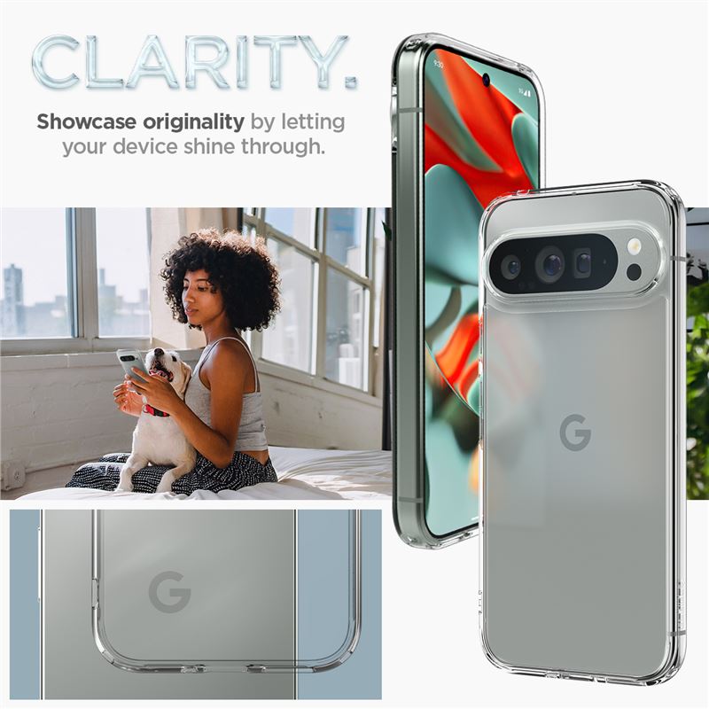 Cover Ultra Hybrid Google Pixel 9 Pro XL Crystal Clear