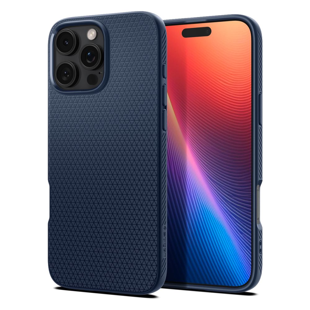 Cover Liquid Air iPhone 16 Pro Max Navy Blue