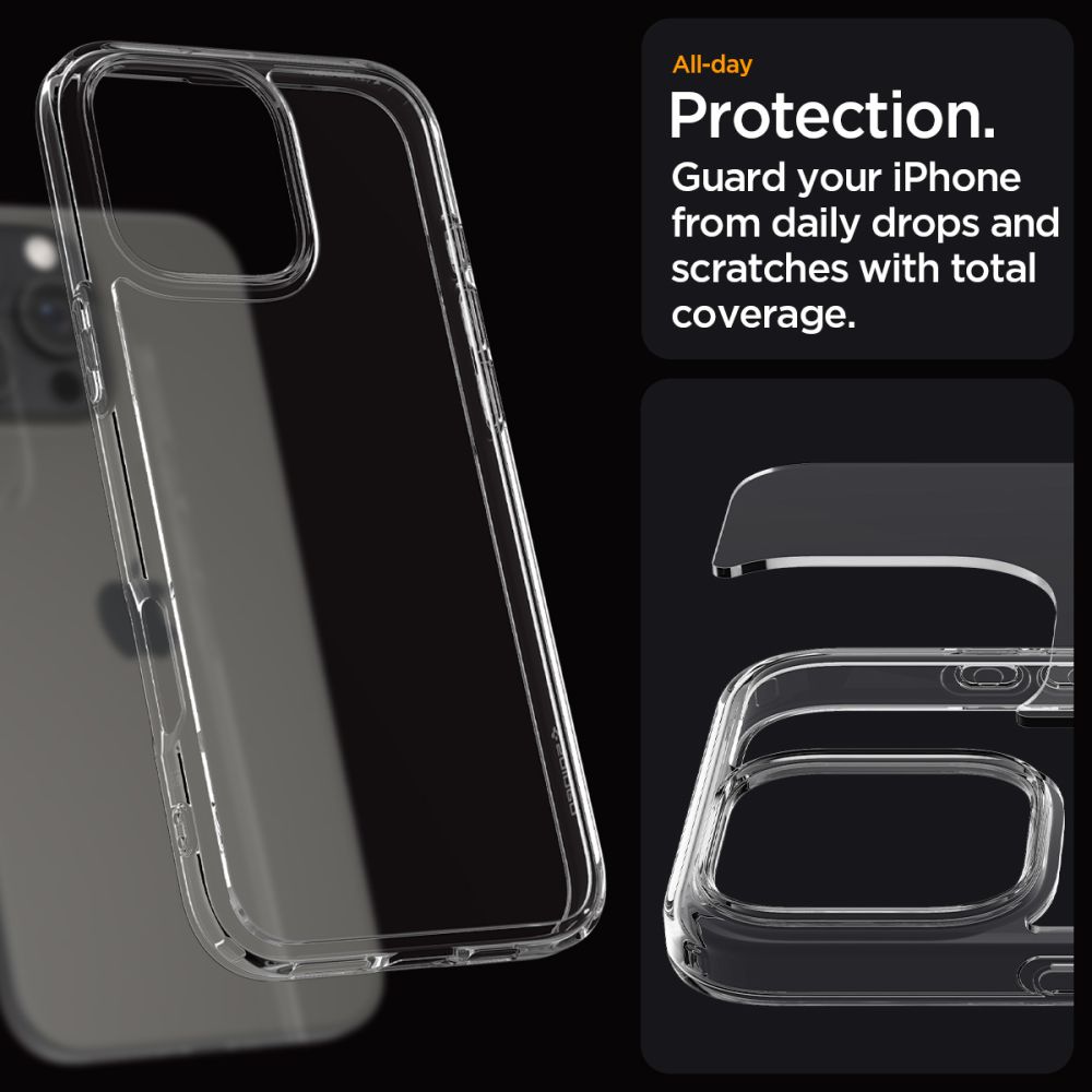 Cover Ultra Hybrid iPhone 16 Pro Max Crystal Clear