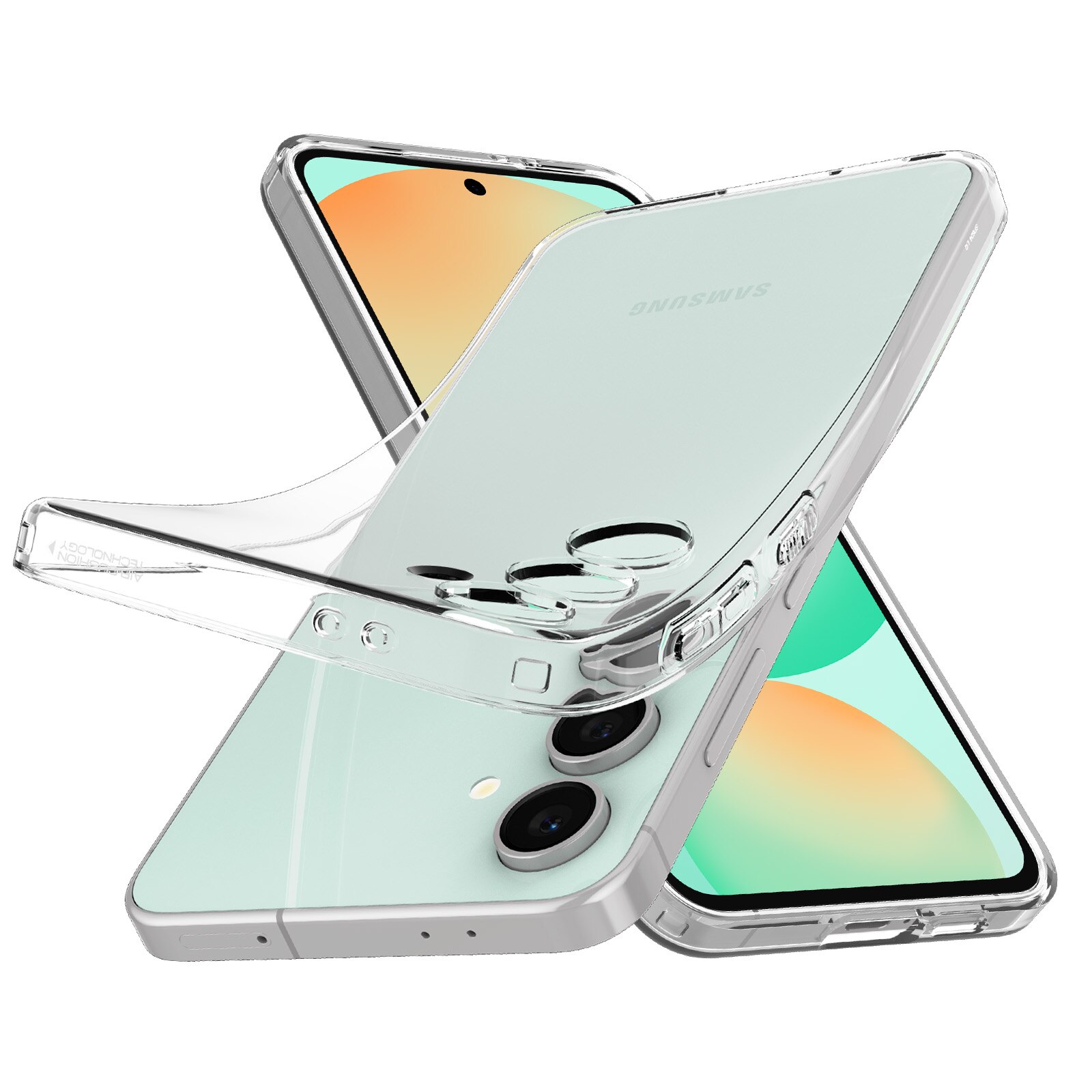 Cover Liquid Crystal Samsung Galaxy S24 FE Crystal Clear