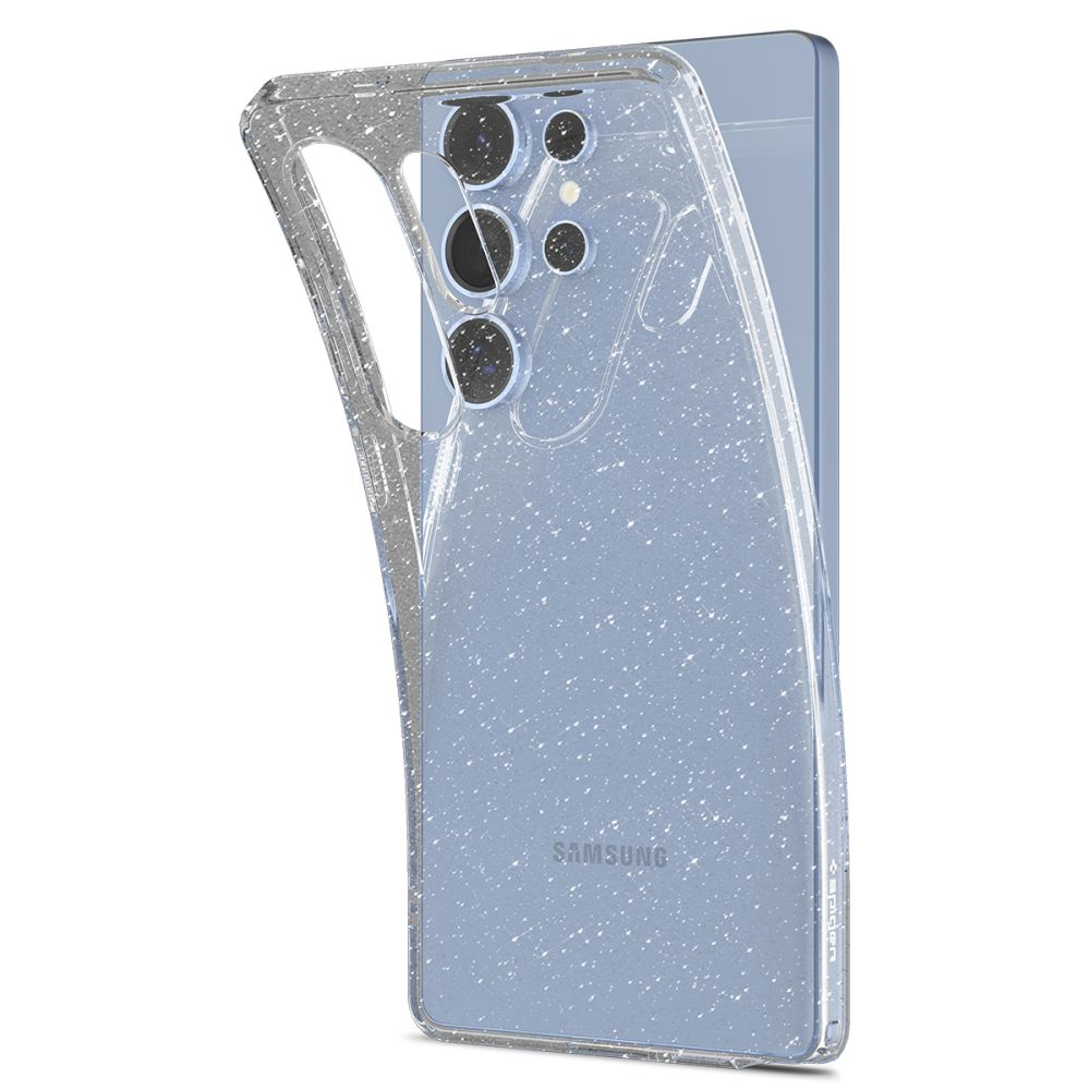 Cover Liquid Crystal Samsung Galaxy S25 Ultra Crystal Glitter Clear