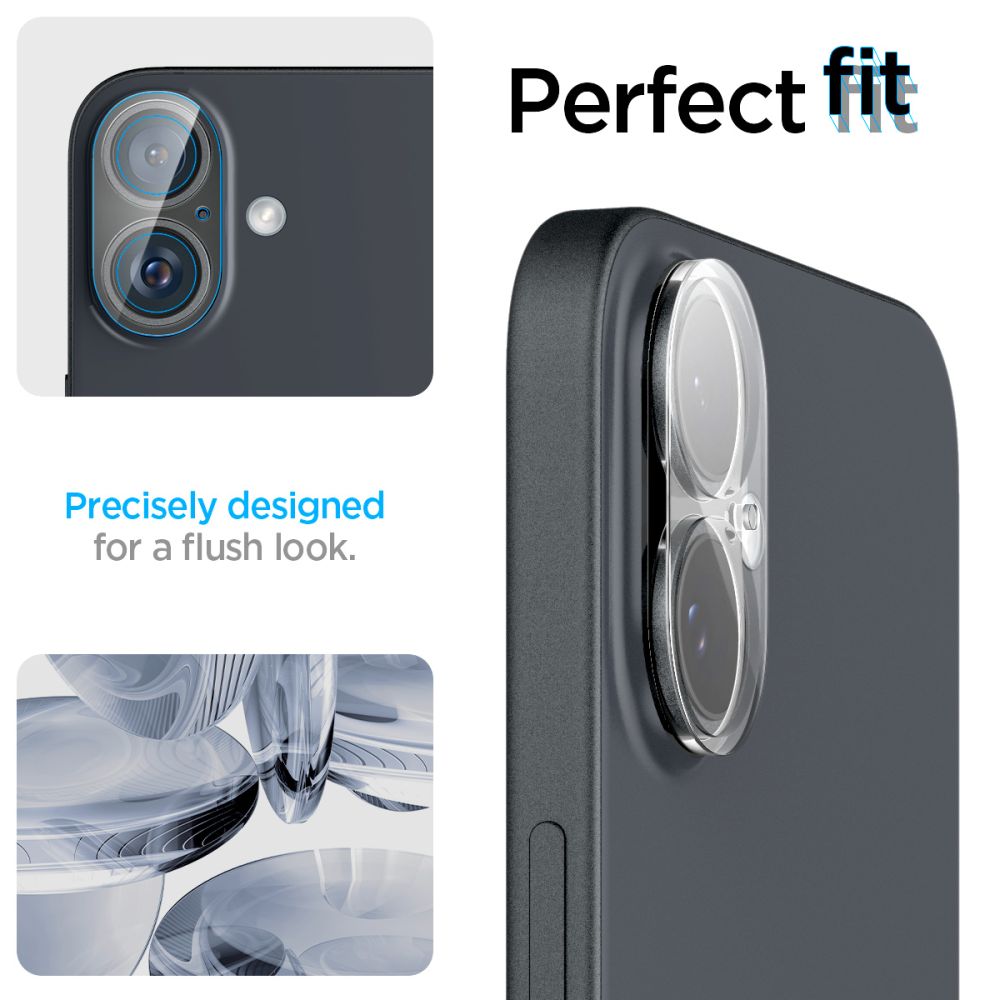 Optik Lens Protector (2 pezzi) iPhone 16 Clear