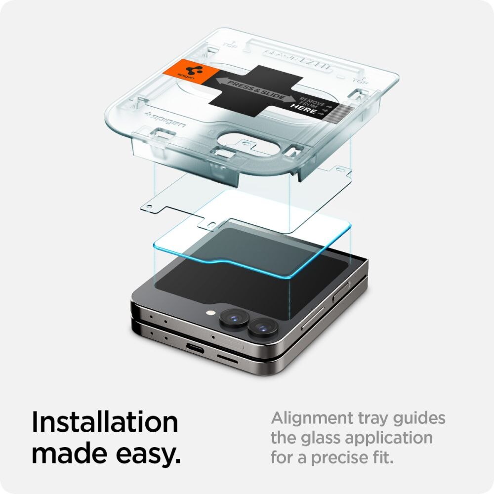 Cover Screen Protector GLAS.tR EZ Fit (2 pezzi) Galaxy Z Flip 6