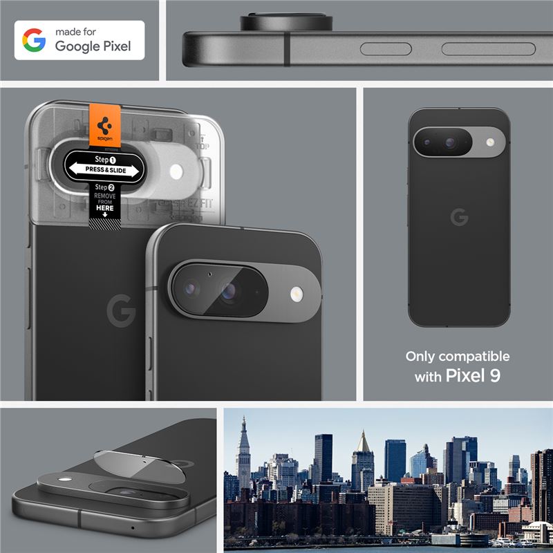 EZ Fit Optik Lens Protector Google Pixel 9 (2 pezzi)