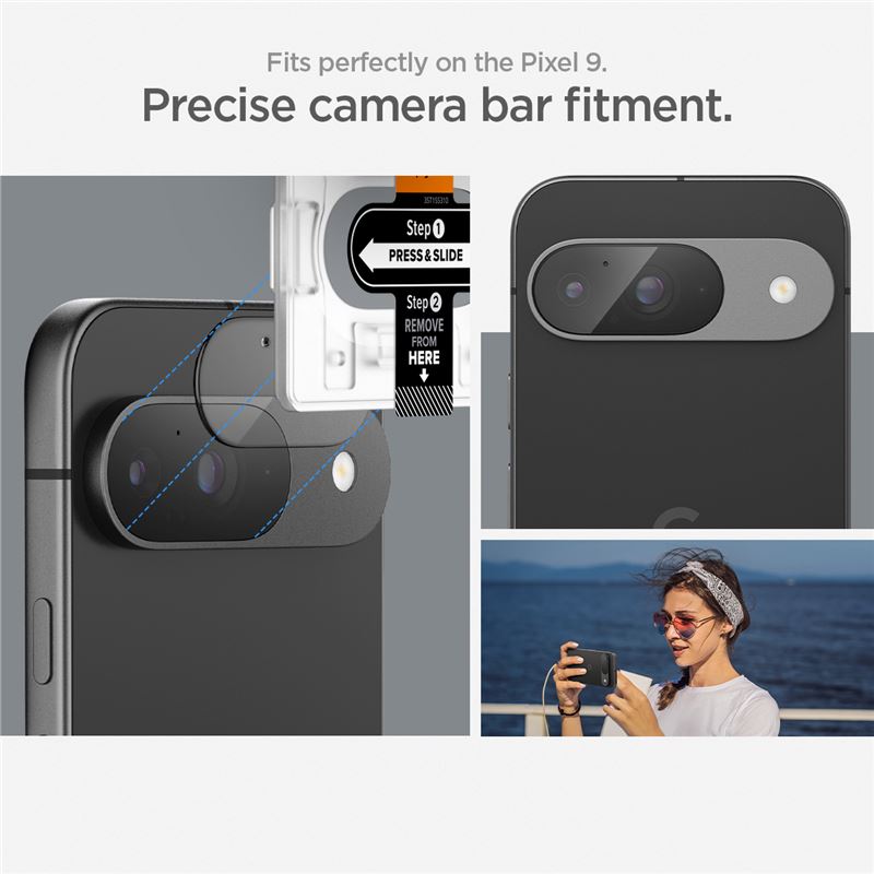 EZ Fit Optik Lens Protector Google Pixel 9 (2 pezzi)