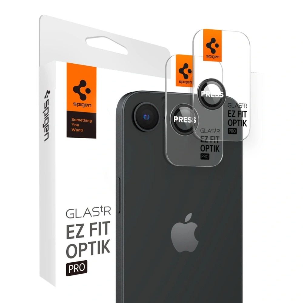 EZ Fit Optik Lens Protector iPhone 16e (2 pezzi) Black