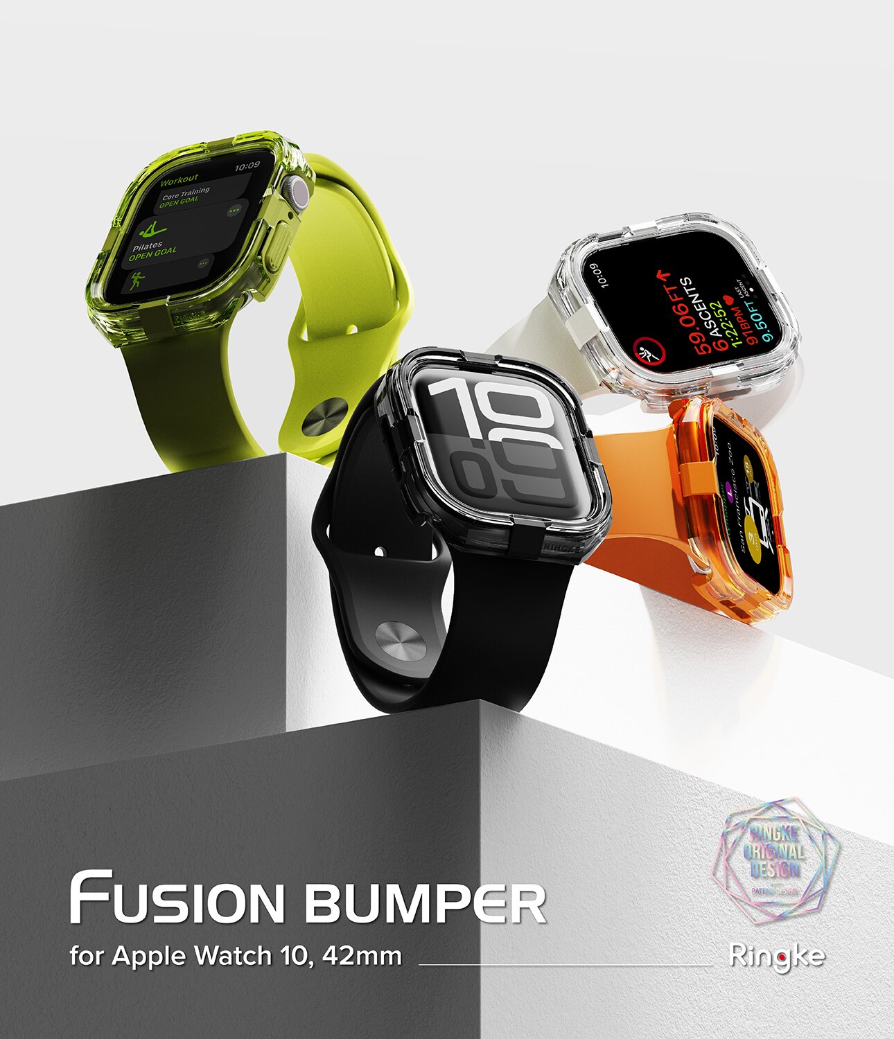 Cover Fusion Bumper  Apple Watch Series 10 42mm Black