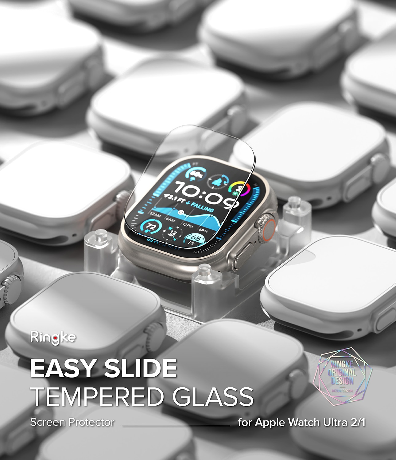 Easy Slide Glass (2 pezzi) Apple Watch Ultra 49mm 2nd Gen