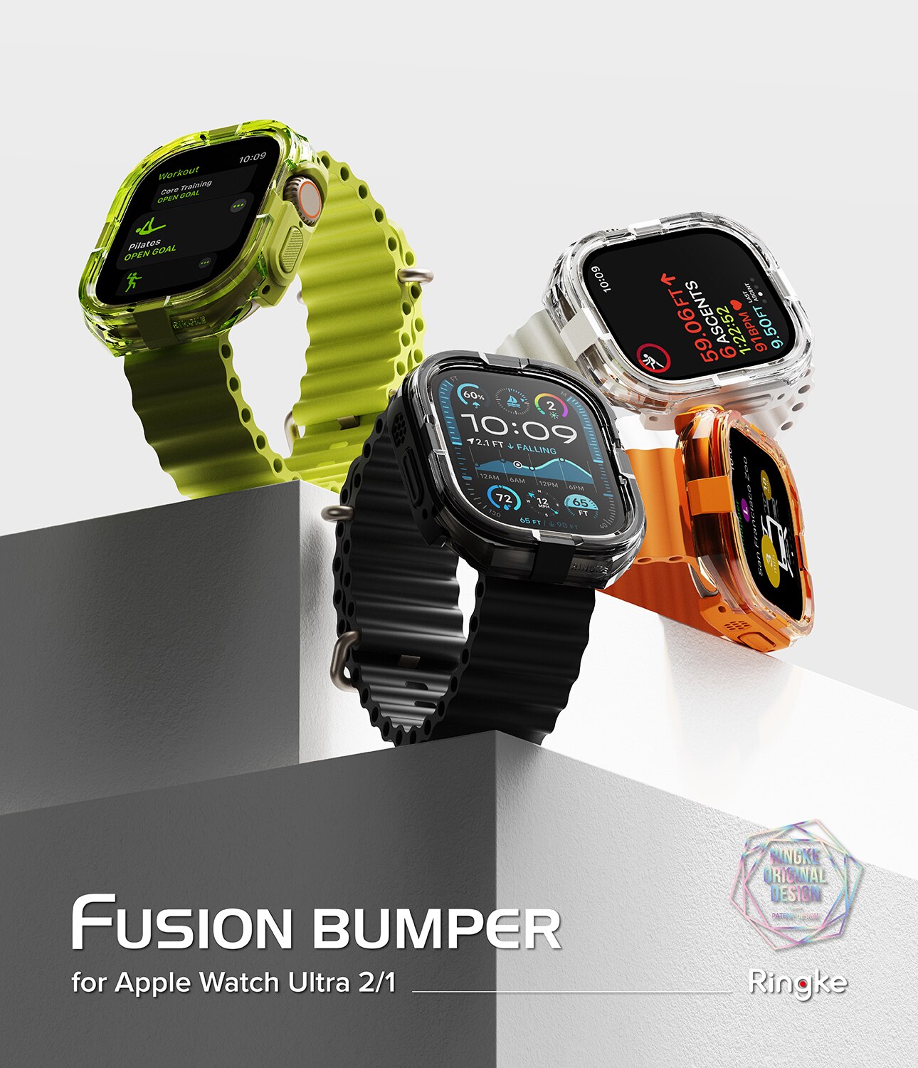 Cover Fusion Bumper  Apple Watch Ultra 49mm 2nd Gen Black