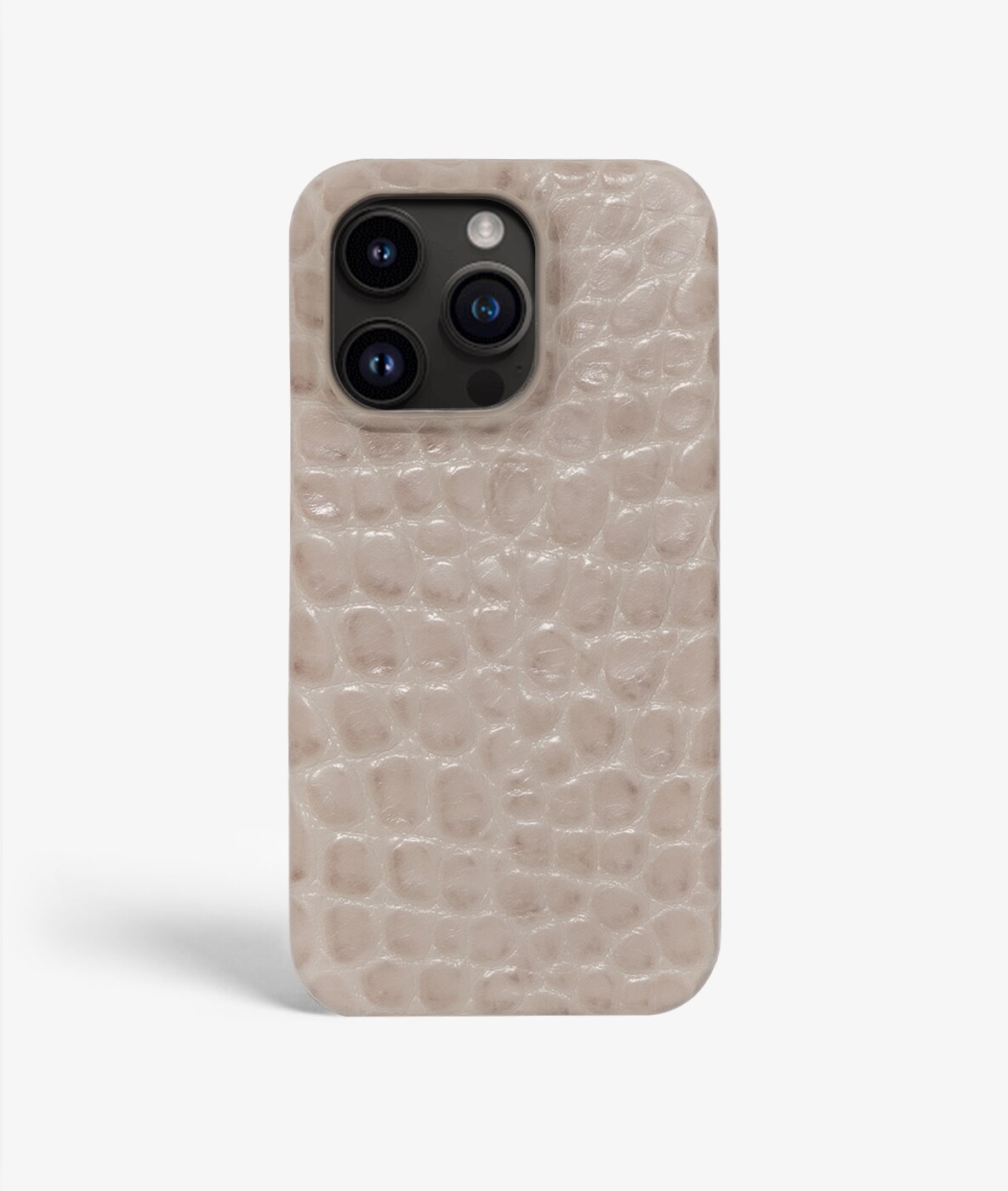 Cover iPhone 13 Pro Small Croco Grey