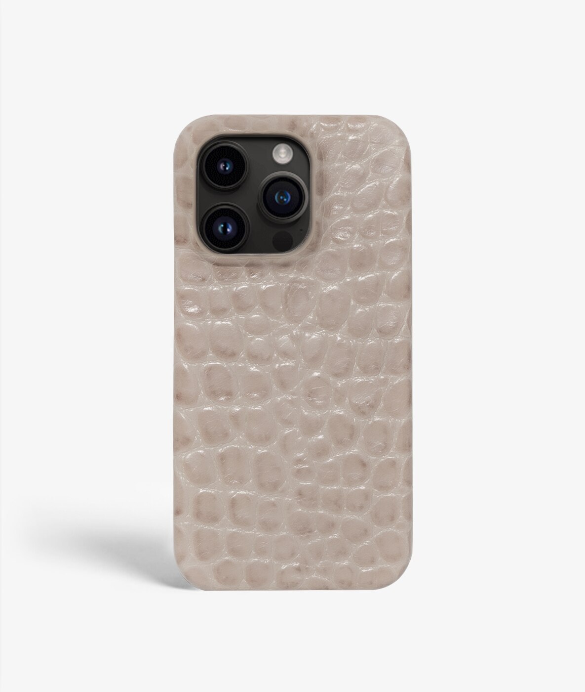 Cover iPhone 14 Pro Small Croco Grey