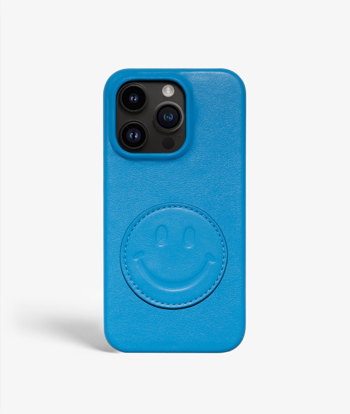 Cover iPhone 14 Pro Smiley Blue