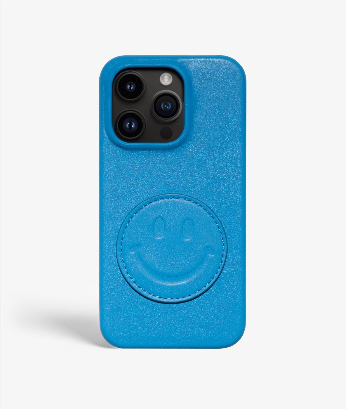 Cover iPhone 14 Pro Max Smiley Blue