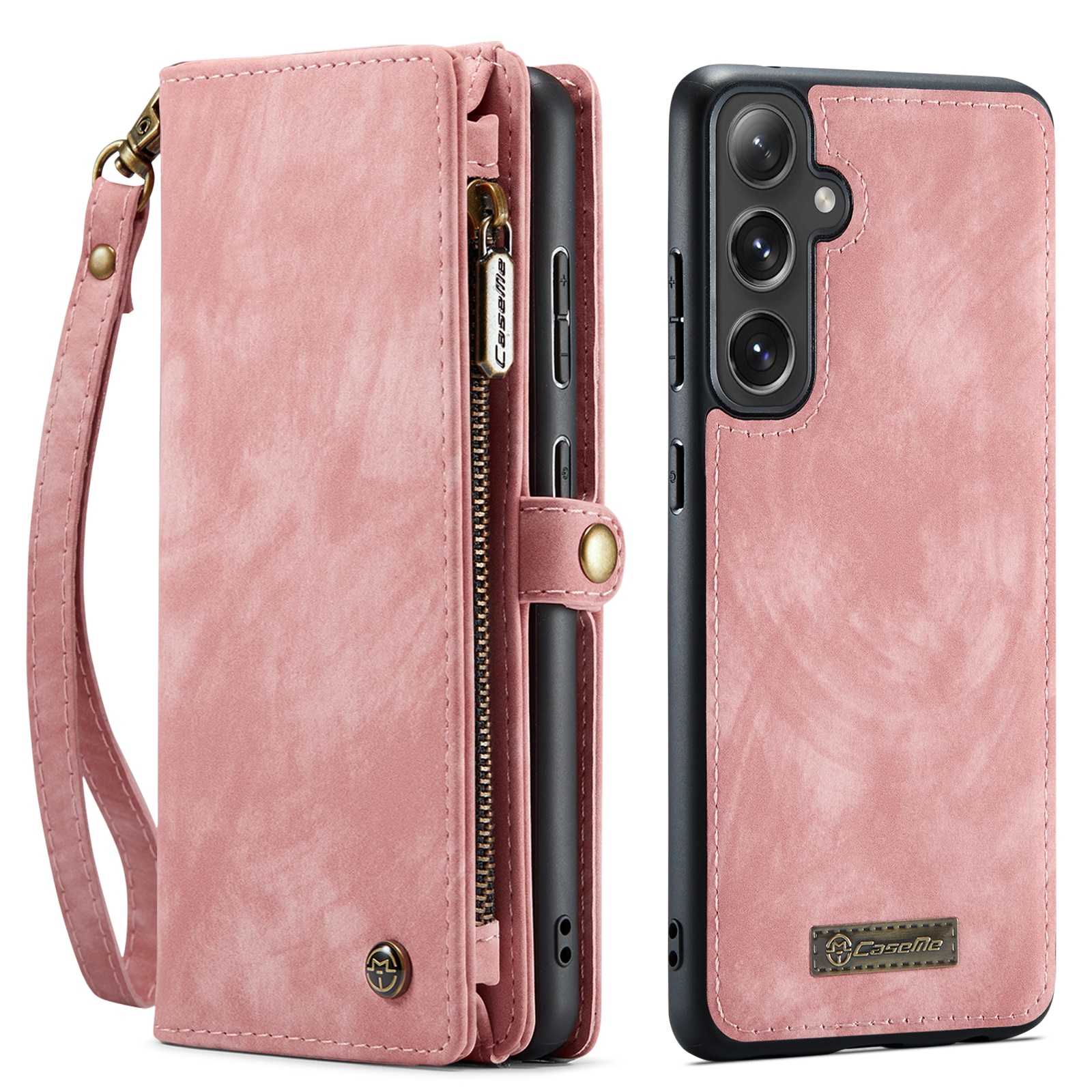 Cover portafoglio Multi-Slot Samsung Galaxy S24 FE rosa