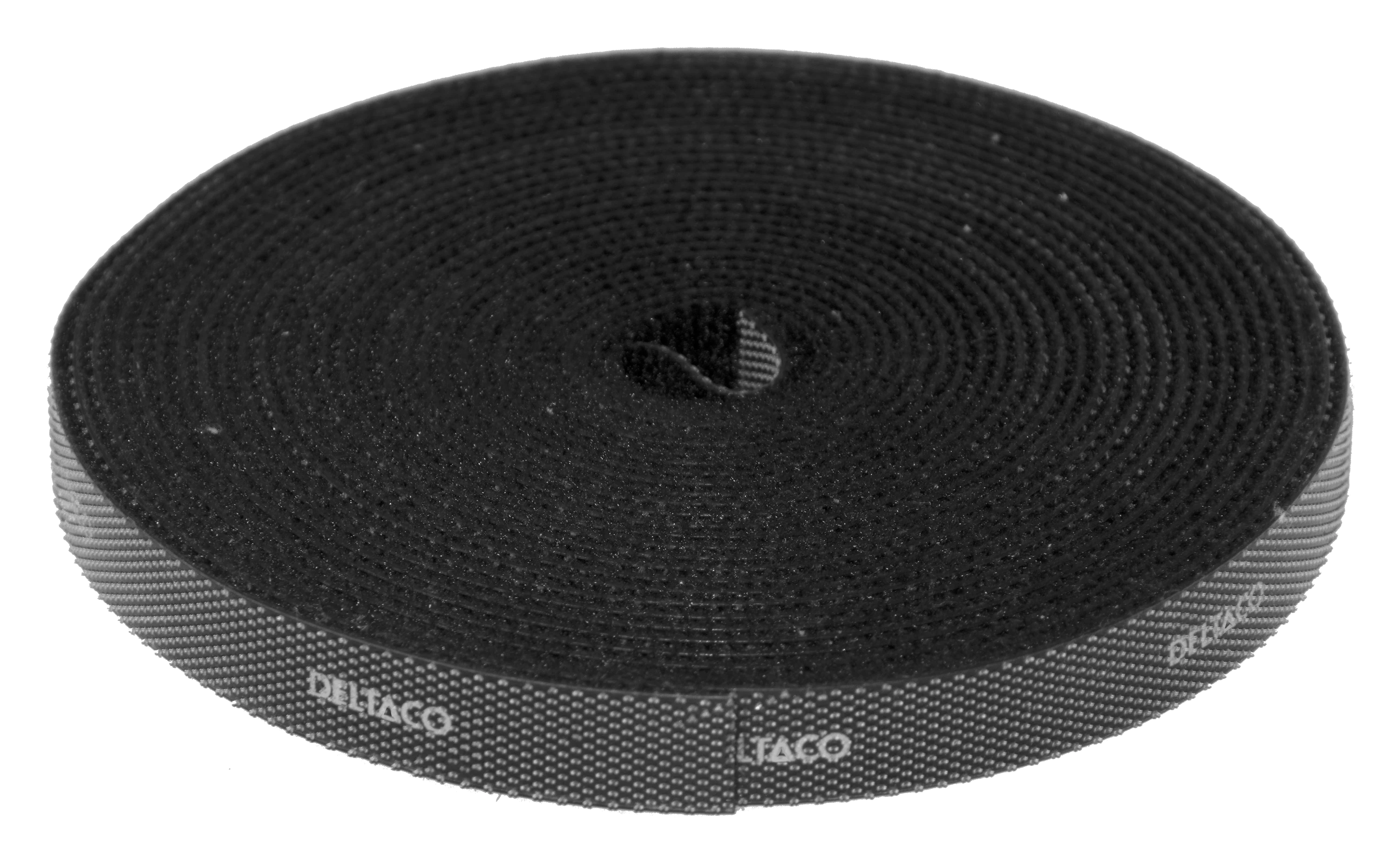 Velcro in rotolo 5m nero