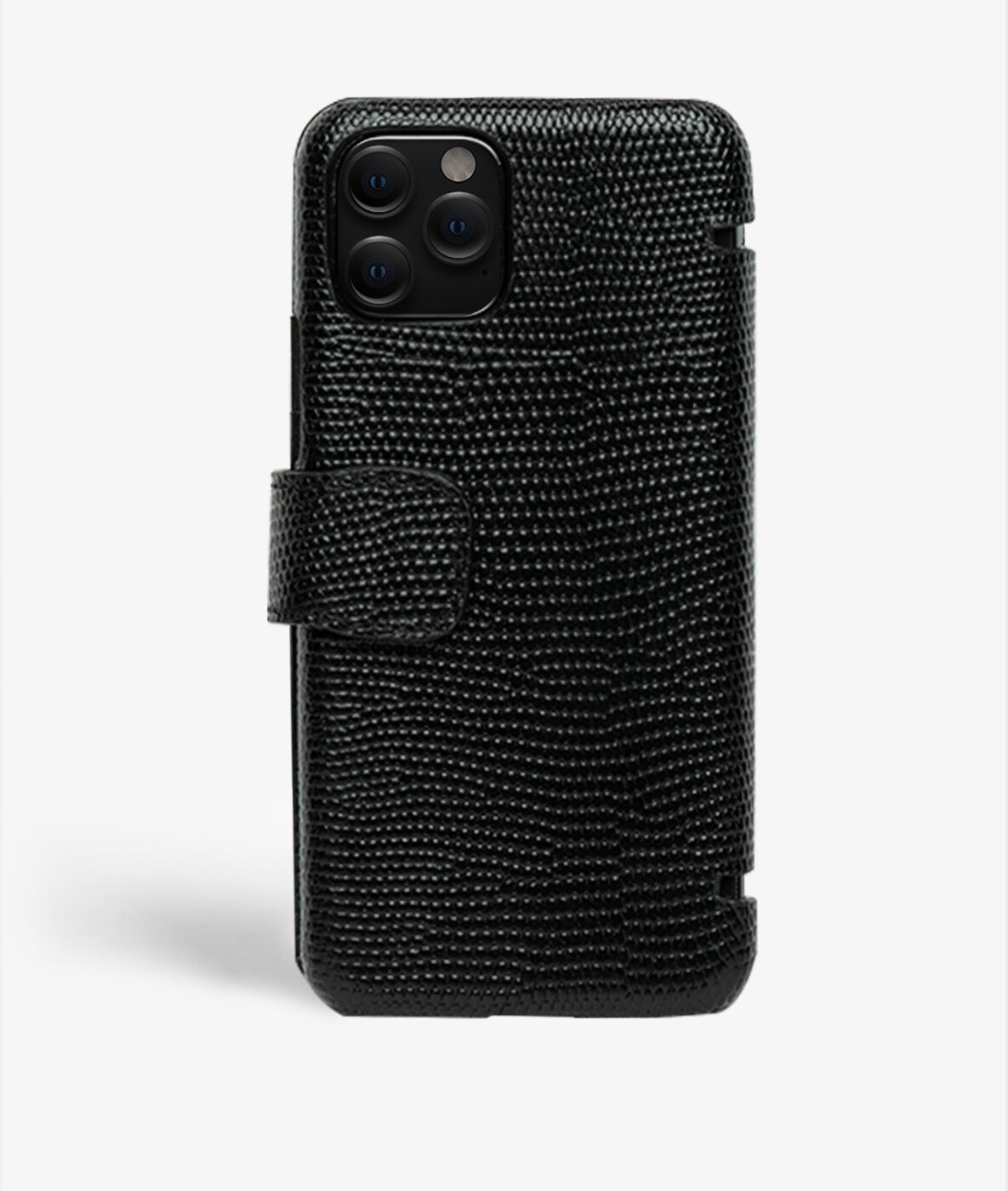 Cover portafoglio iPhone 11 Pro Lizard Black