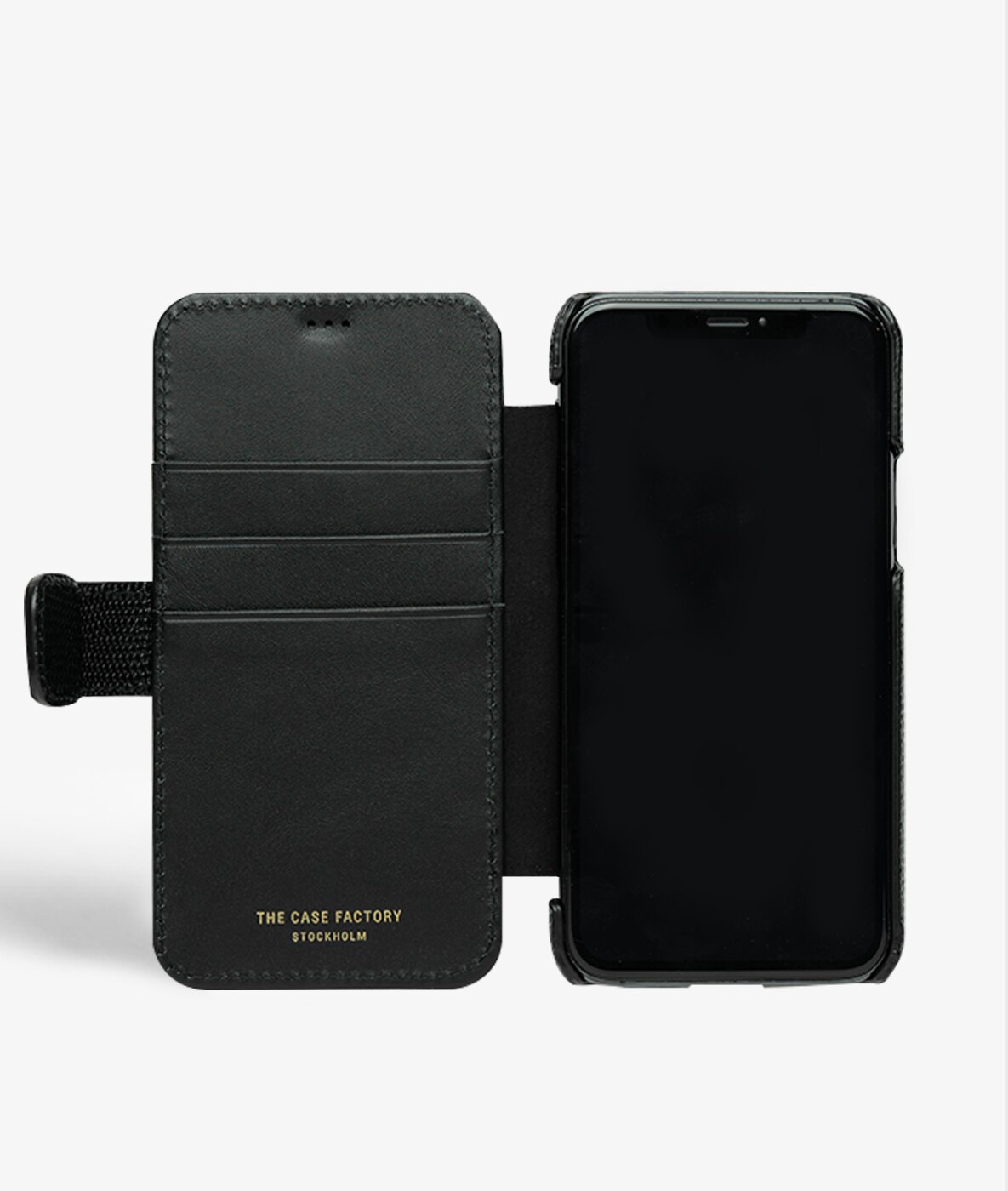 Cover portafoglio iPhone 11 Pro Lizard Black