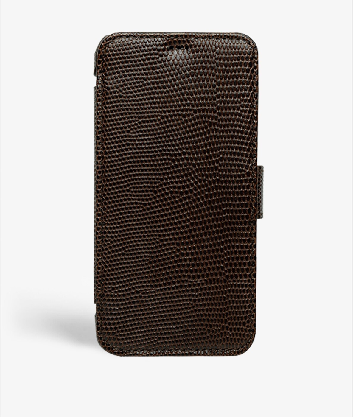 Cover portafoglio iPhone 11 Pro Lizard Brown