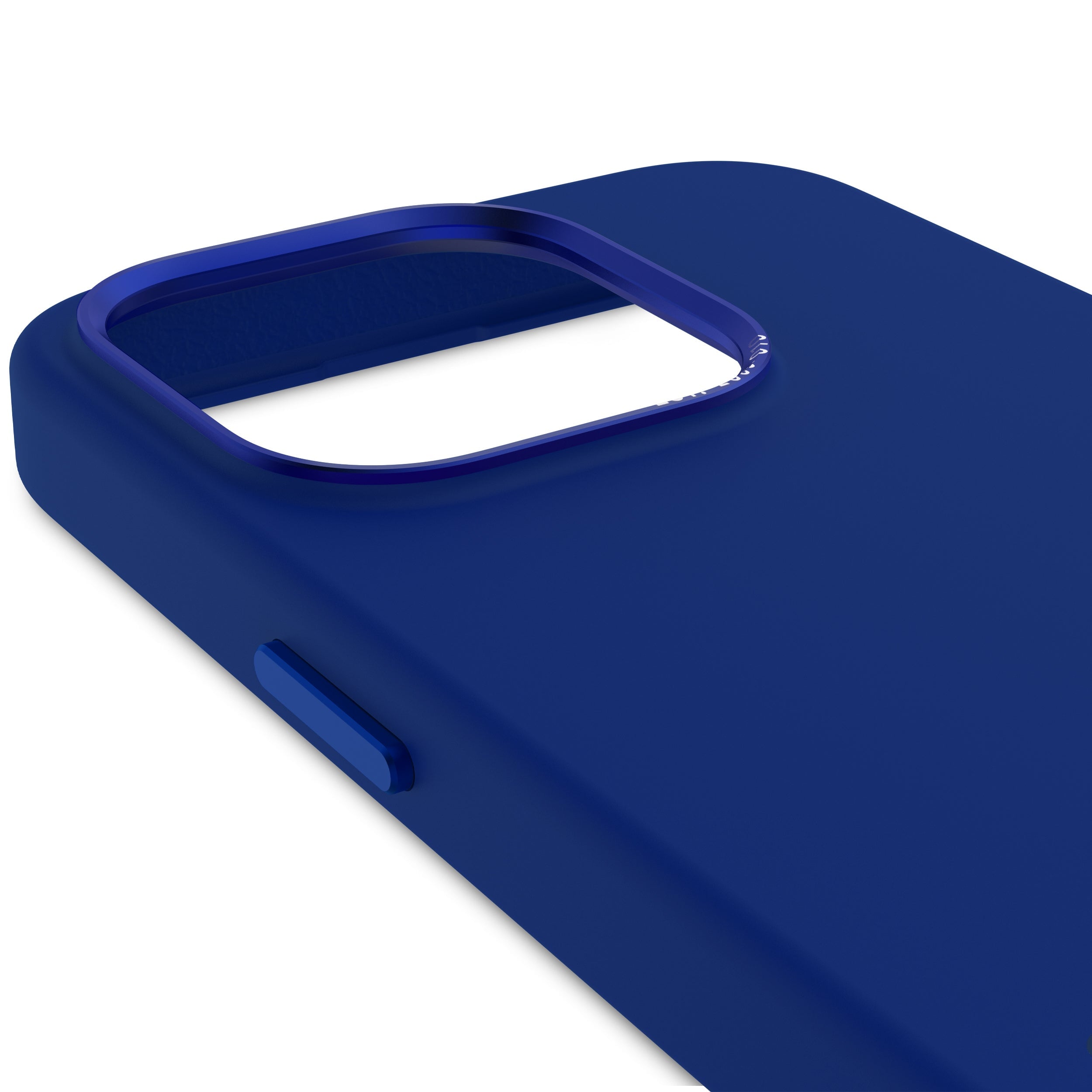 AntiMicrobial Silicone Back Cover iPhone 15 Pro Galactic Blue