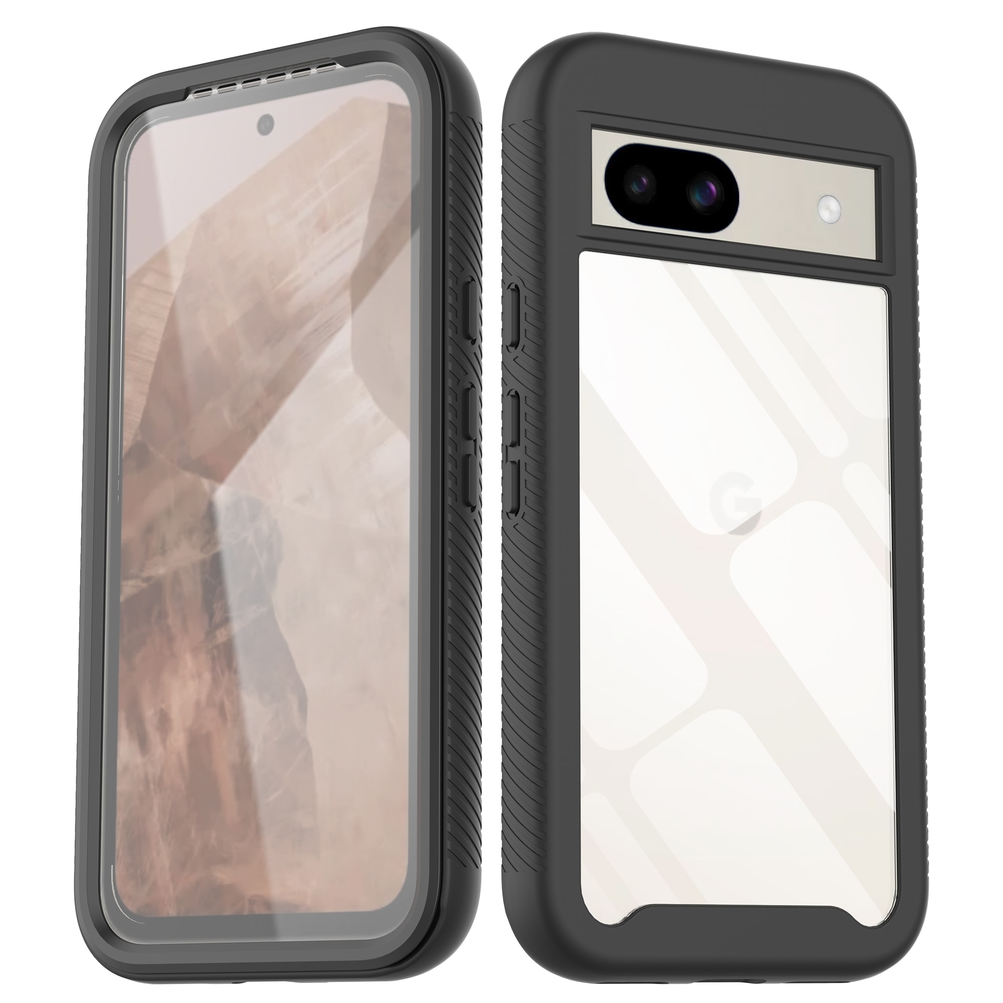 Cover Full Protection Google Pixel 8a nero