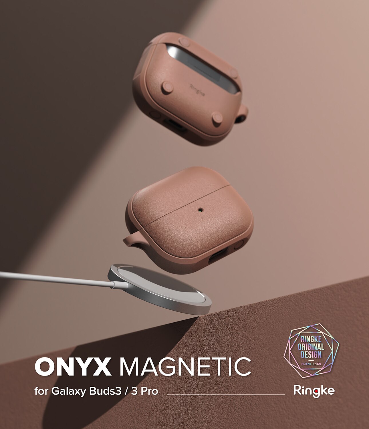 Cover Onyx Magnetic Samsung Galaxy Buds 3 Constant Coral