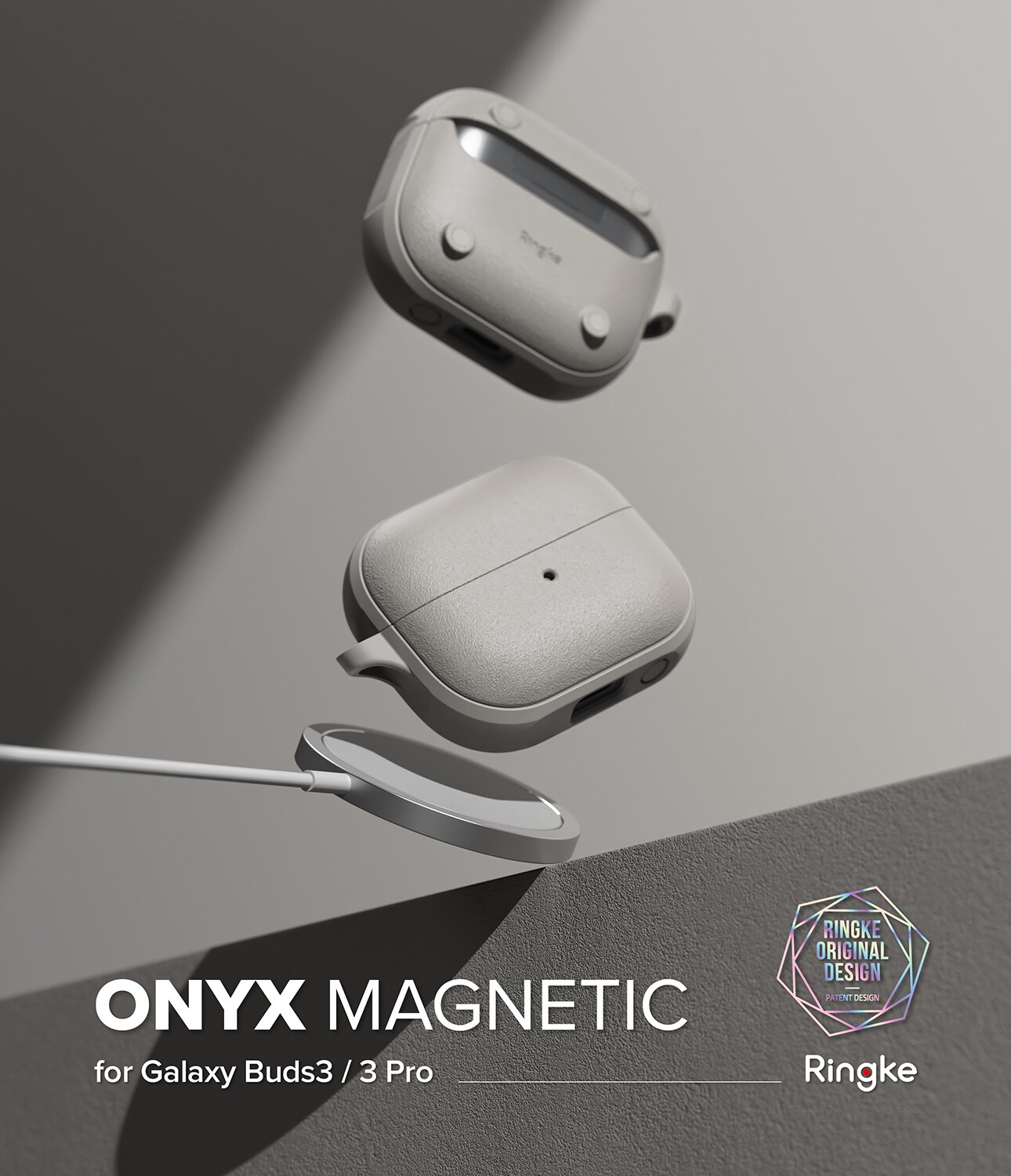 Cover Onyx Magnetic Samsung Galaxy Buds 3 Warm Gray