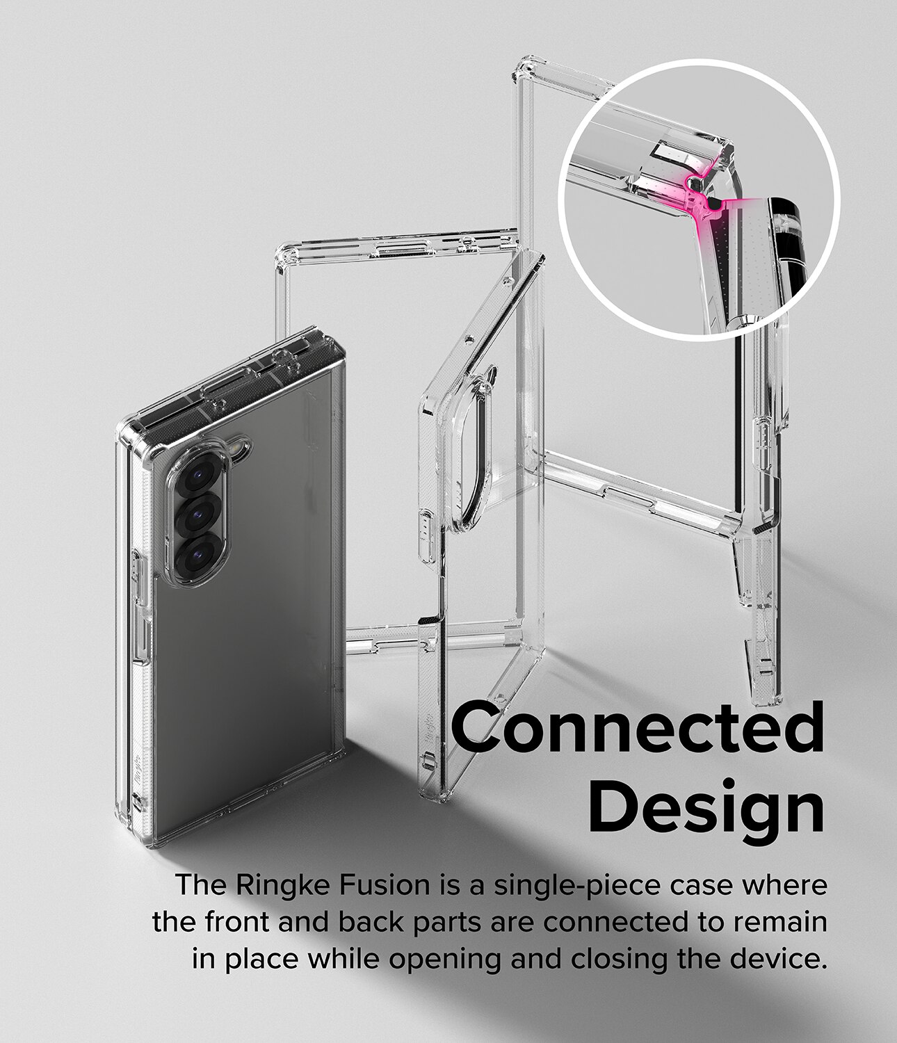 Cover Fusion Samsung Galaxy Z Fold 6 Clear