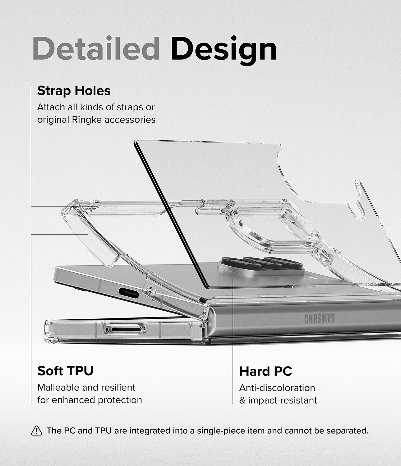 Cover Fusion Samsung Galaxy Z Fold 6 Clear