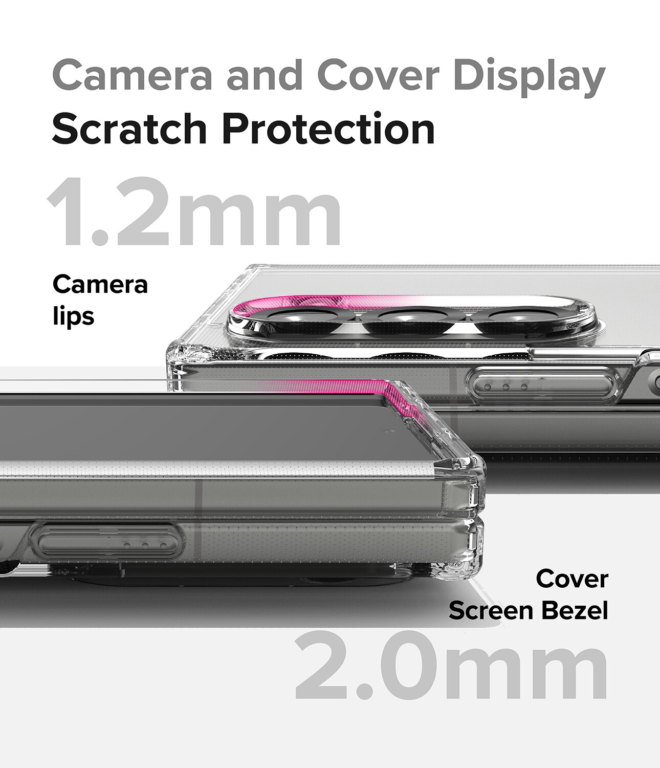 Cover Fusion Samsung Galaxy Z Fold 6 Clear