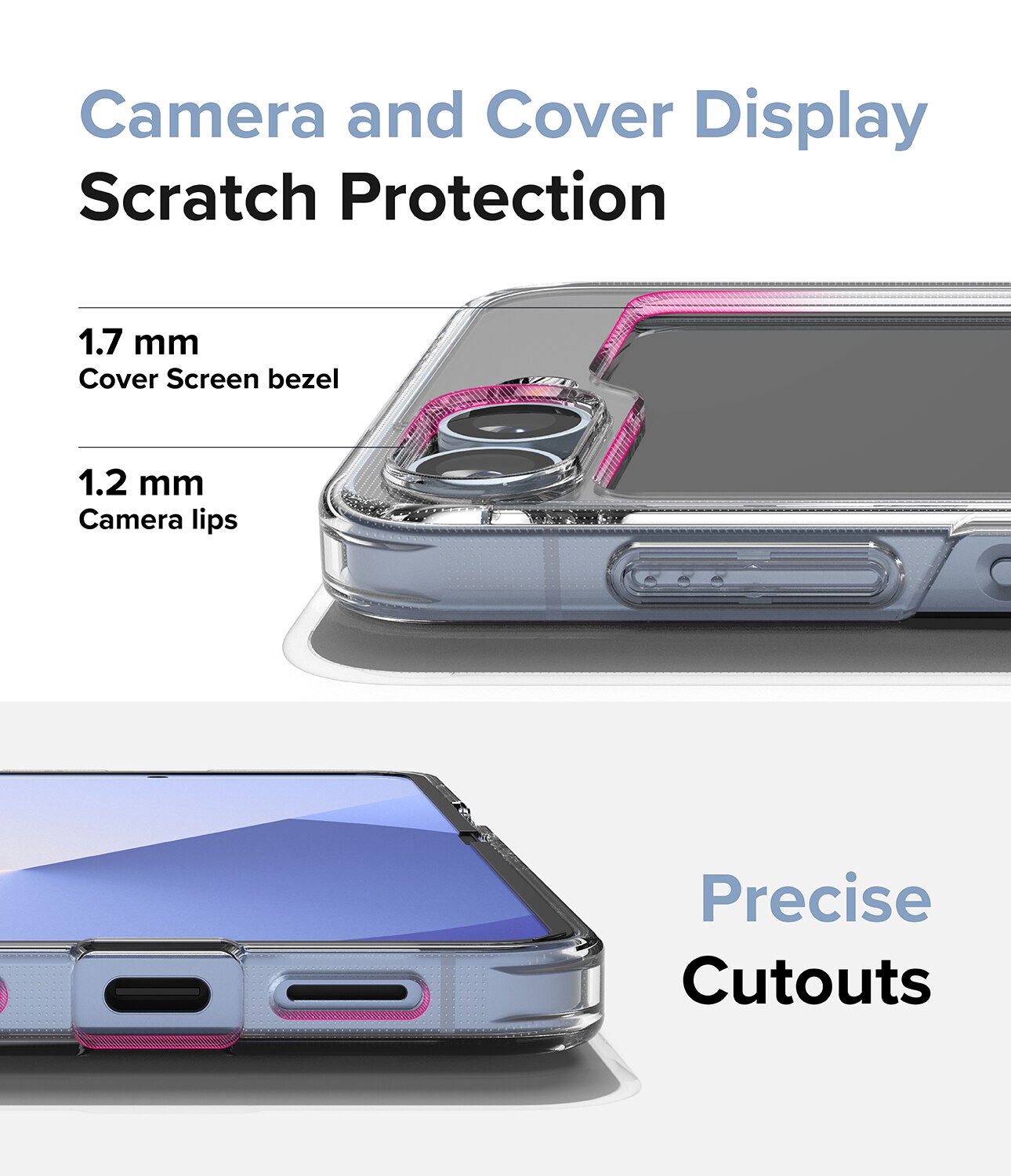 Cover Fusion Samsung Galaxy Z Flip 6 Clear