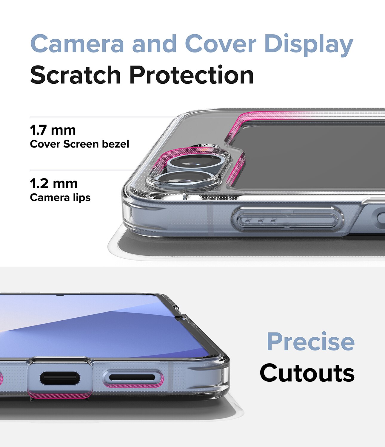 Cover Fusion Magnetic Samsung Galaxy Z Flip 6 Trasparente