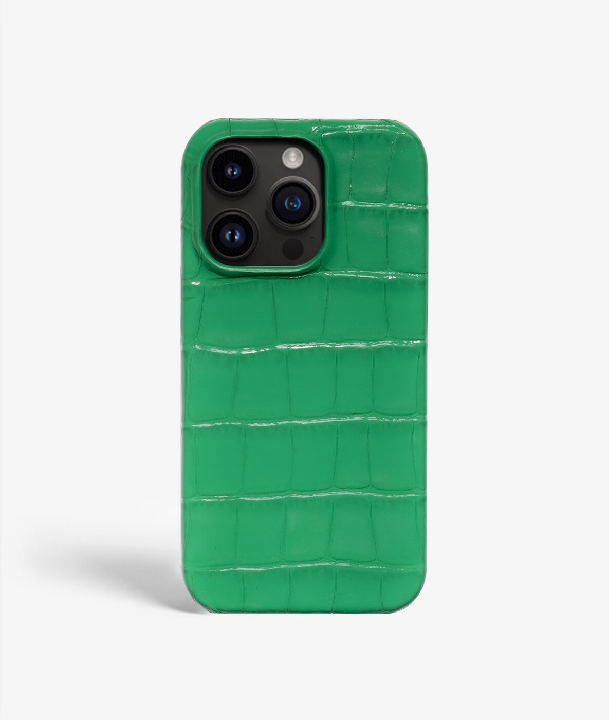 Cover iPhone 14 Pro Croco Green