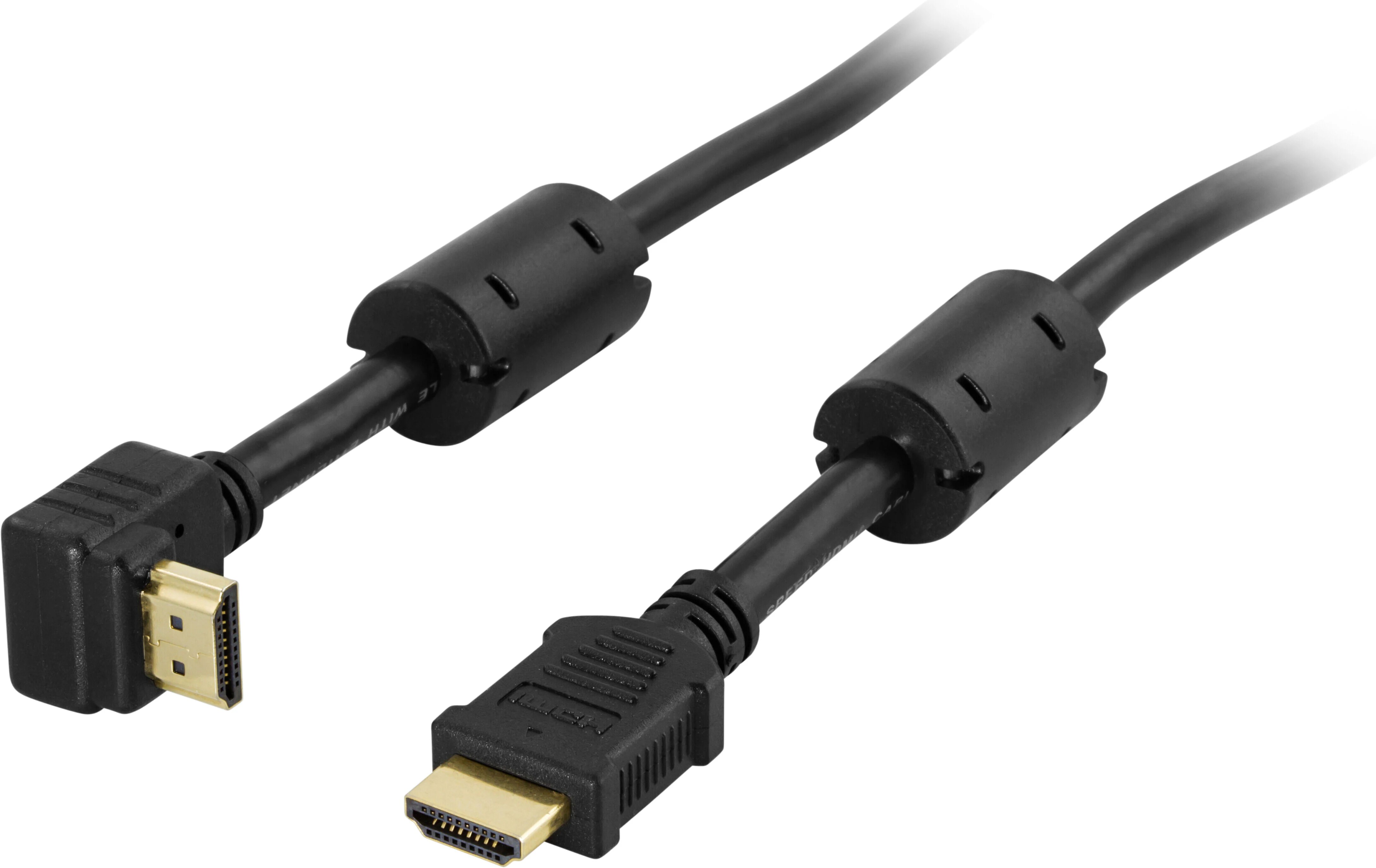 Cavo HDMI angolato ad alta velocità con Ethernet 5m